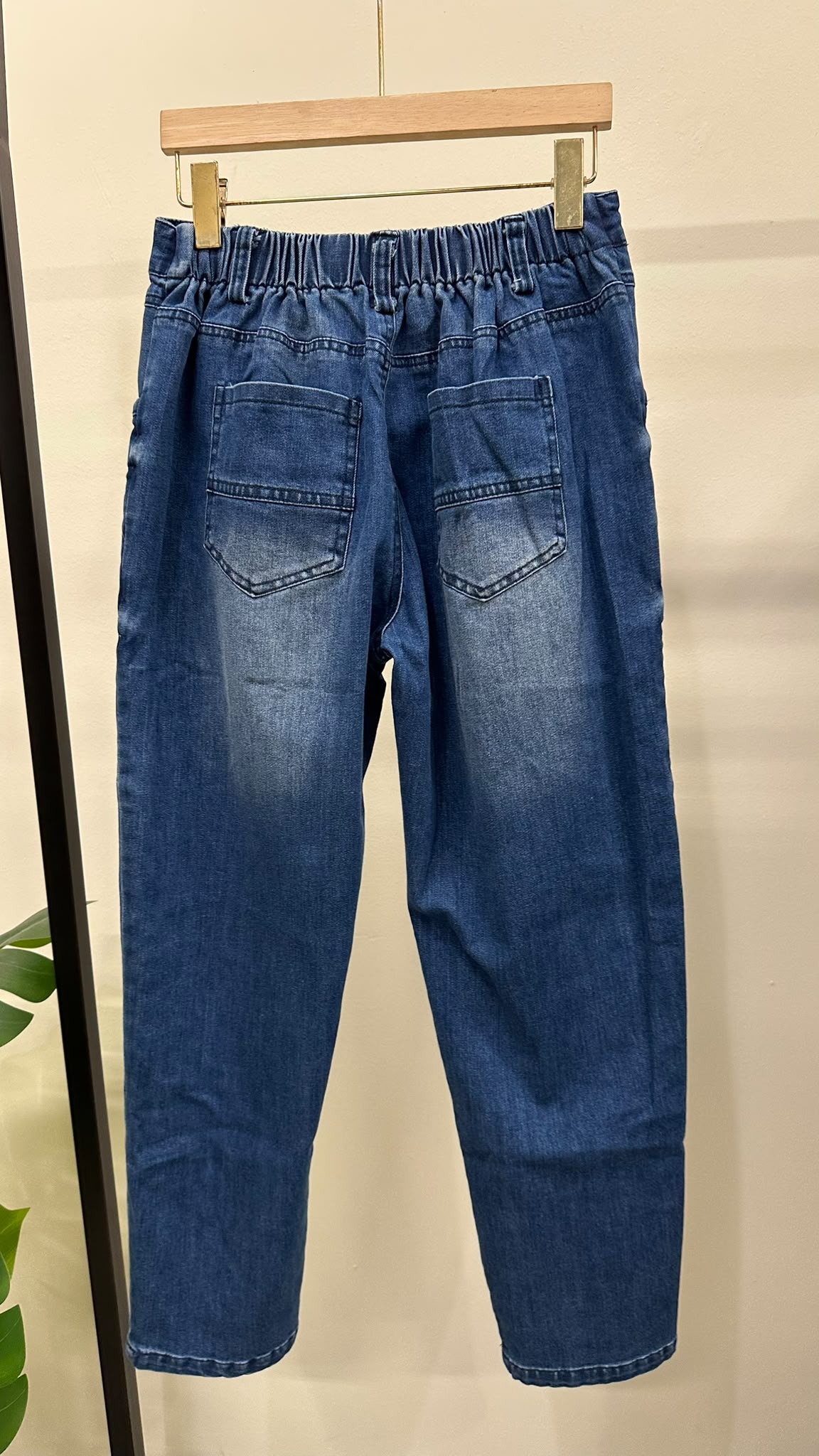 (D2529)Denim Pants
