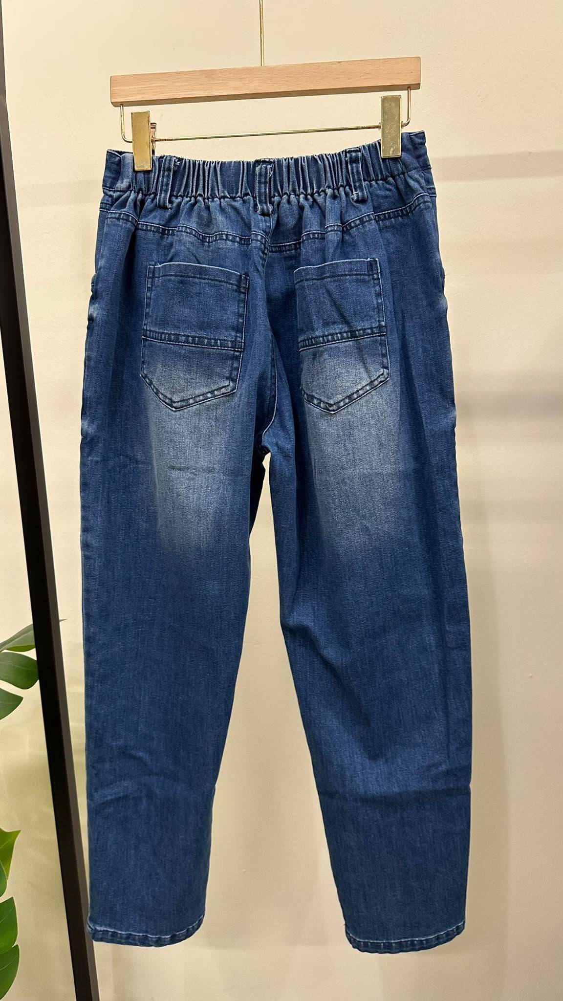 (D2529)Denim Pants