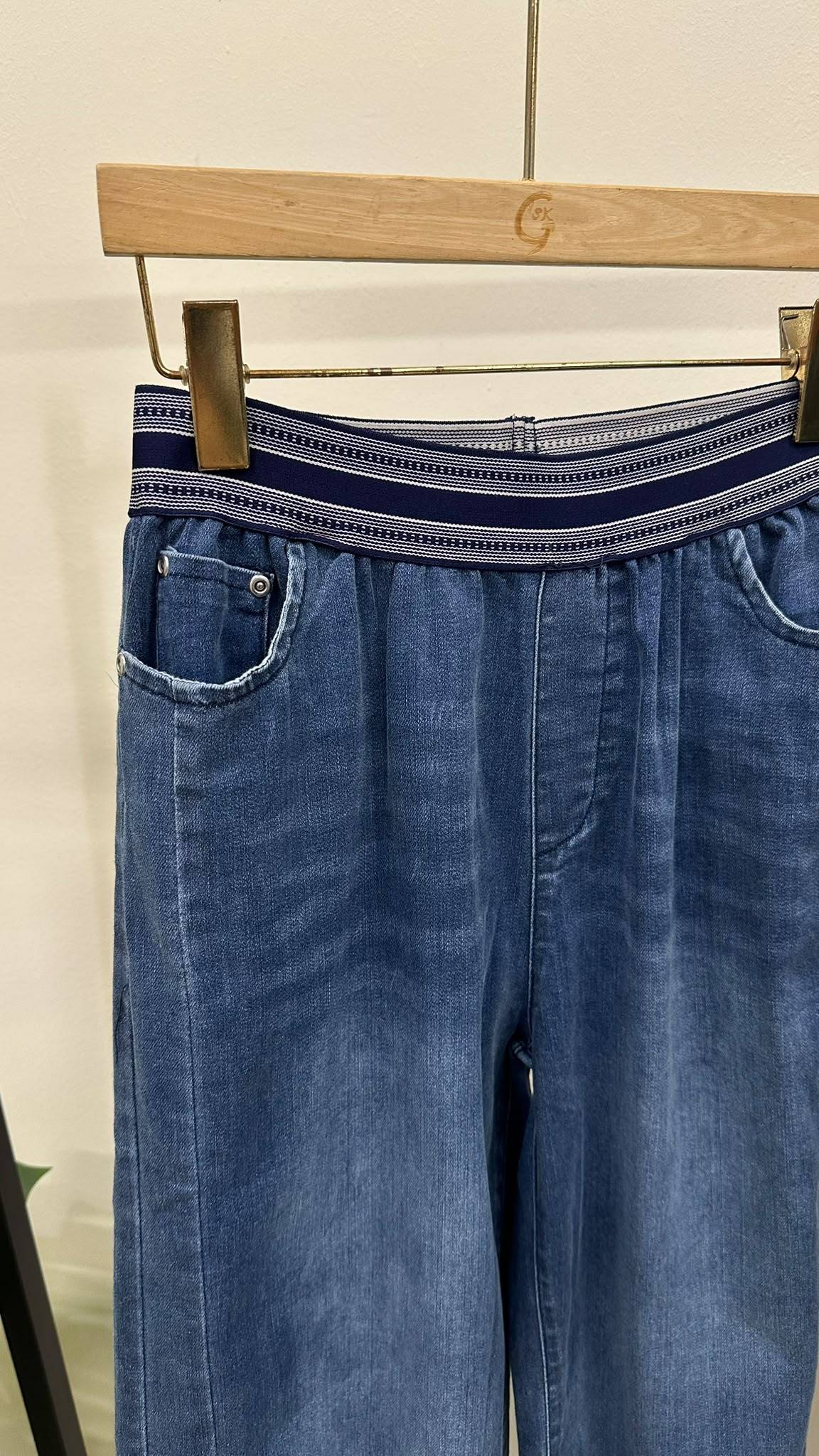 (D2530)Denim Pants