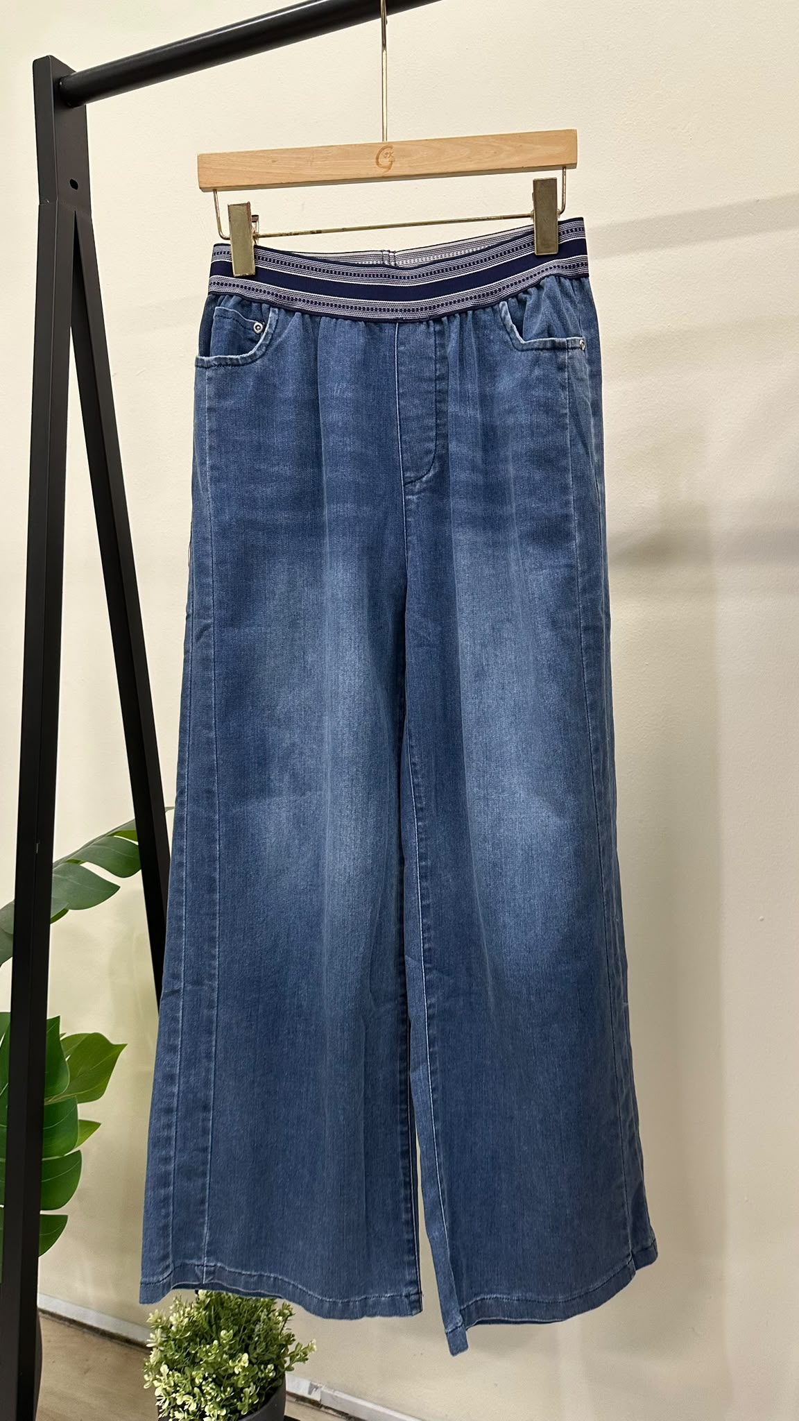 (D2530)Denim Pants