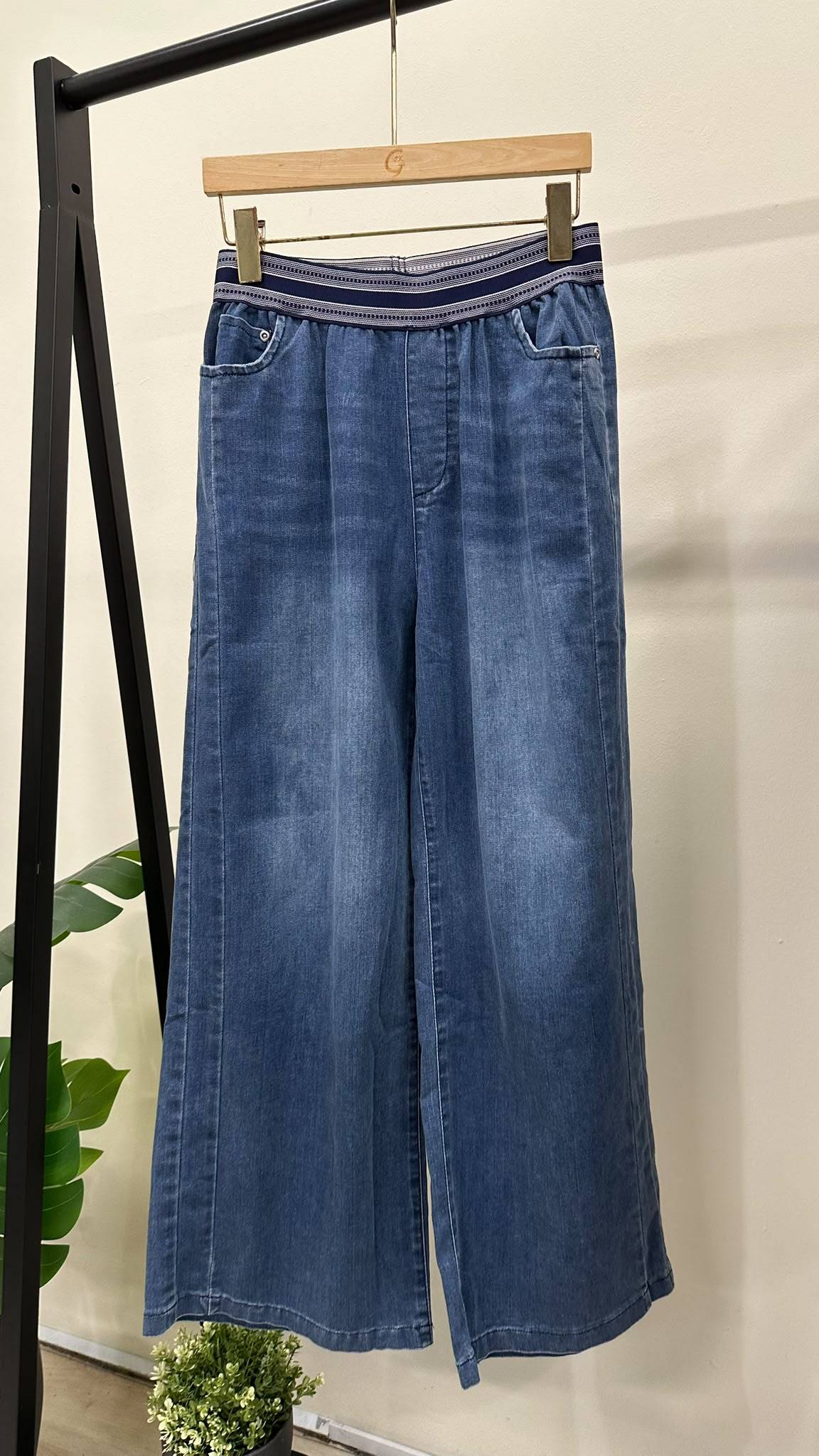 (D2530)Denim Pants