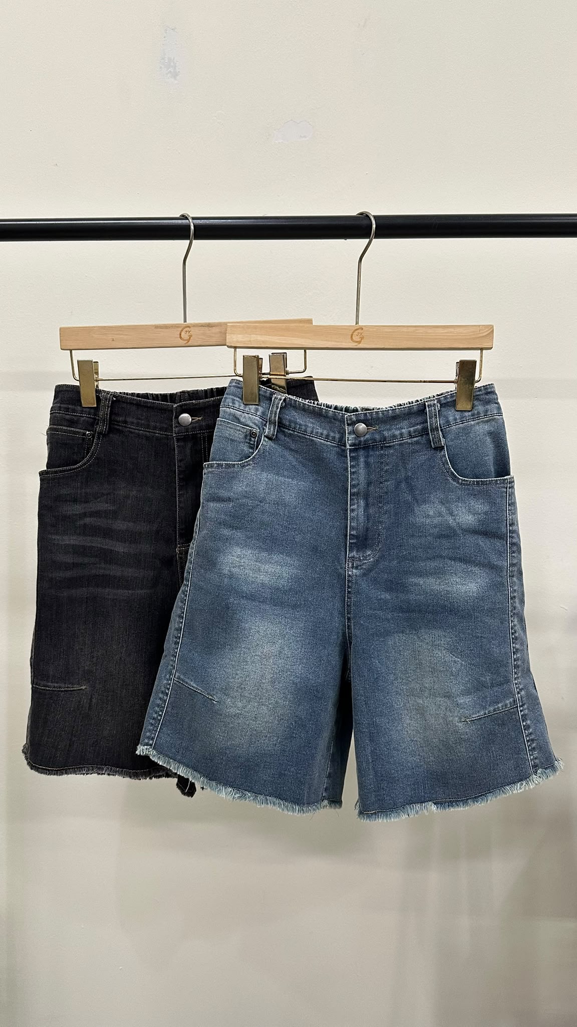(D2539)Denim Pants