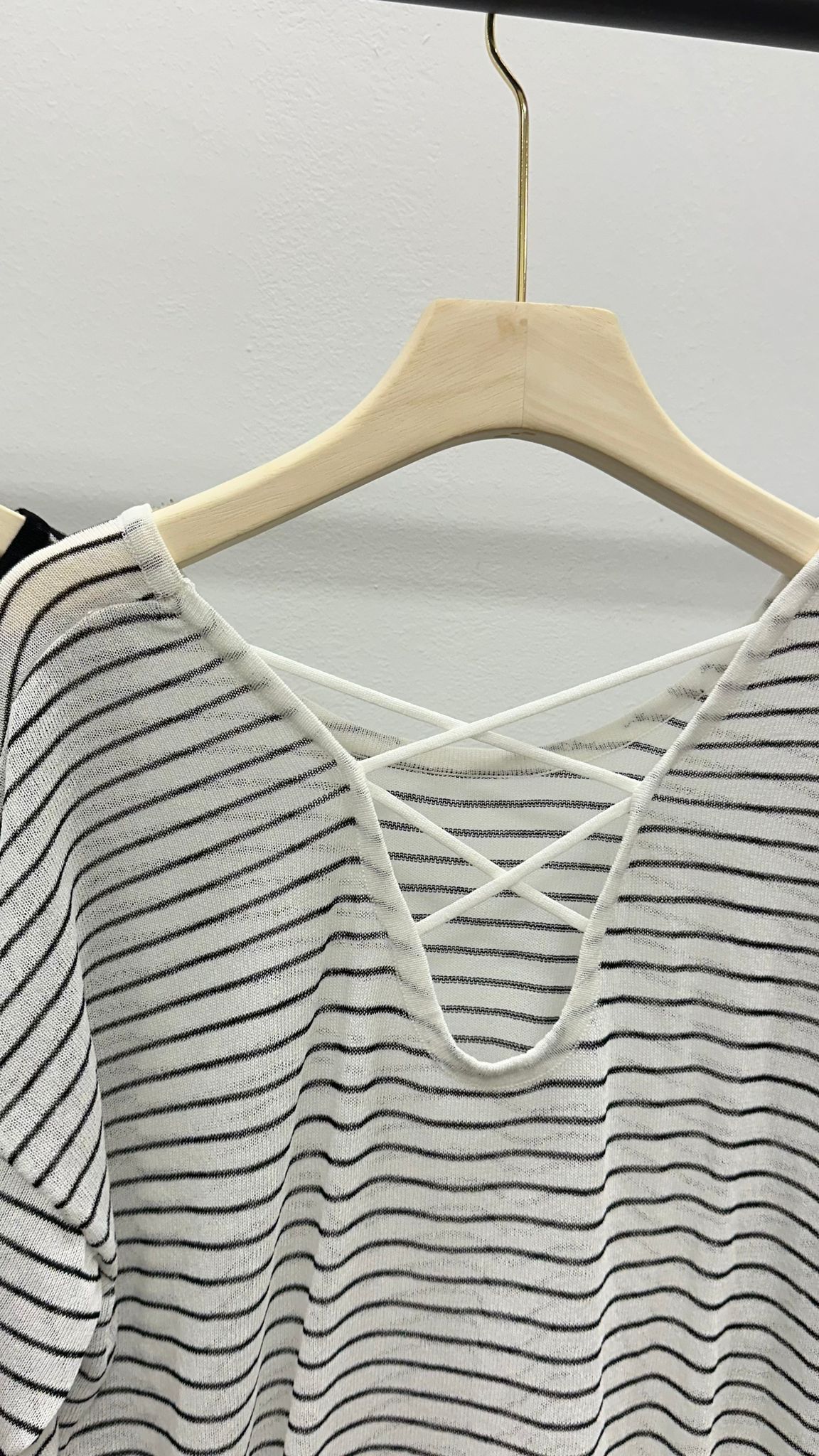 (D3245)Striped Top