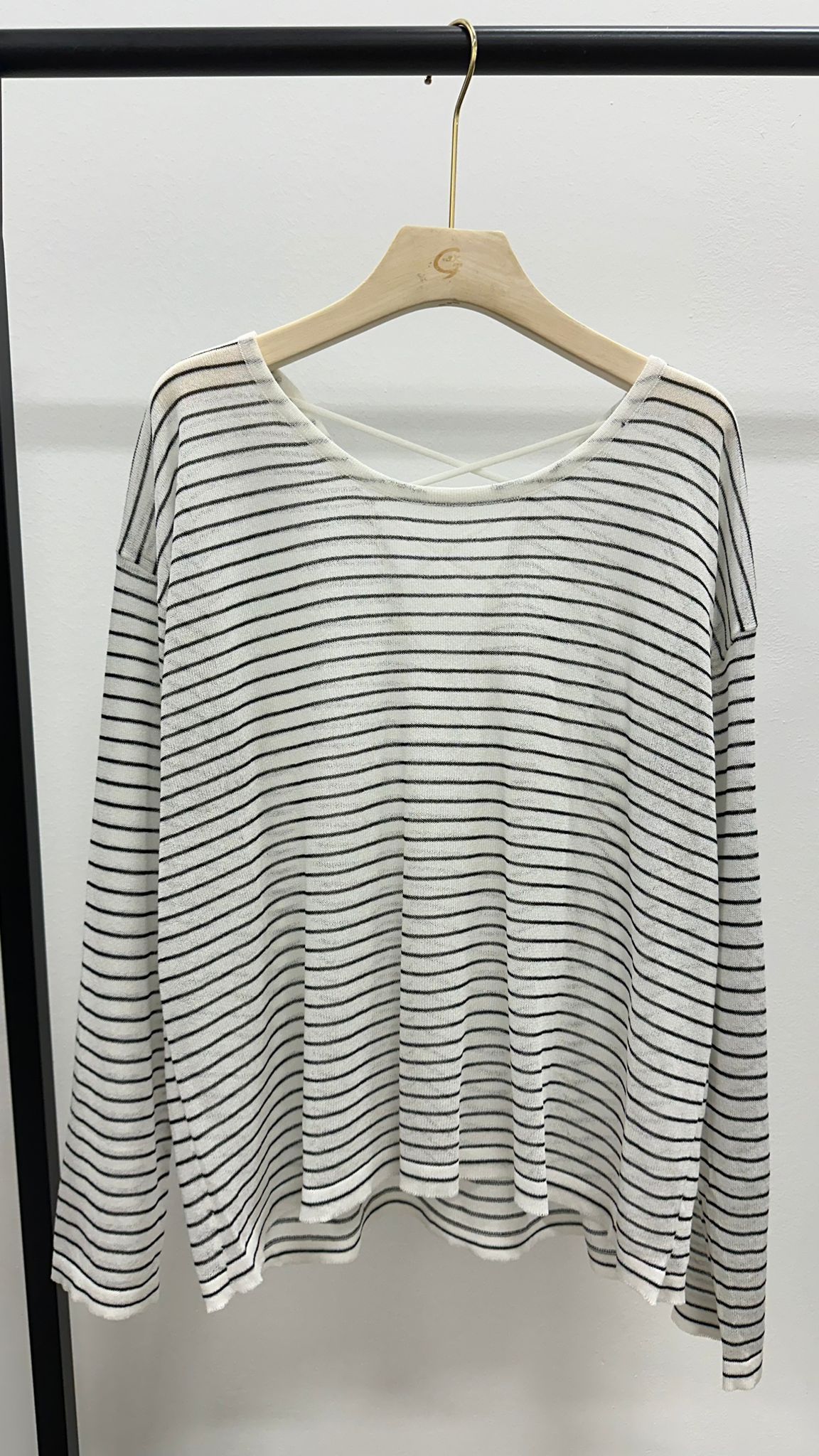 (D3245)Striped Top