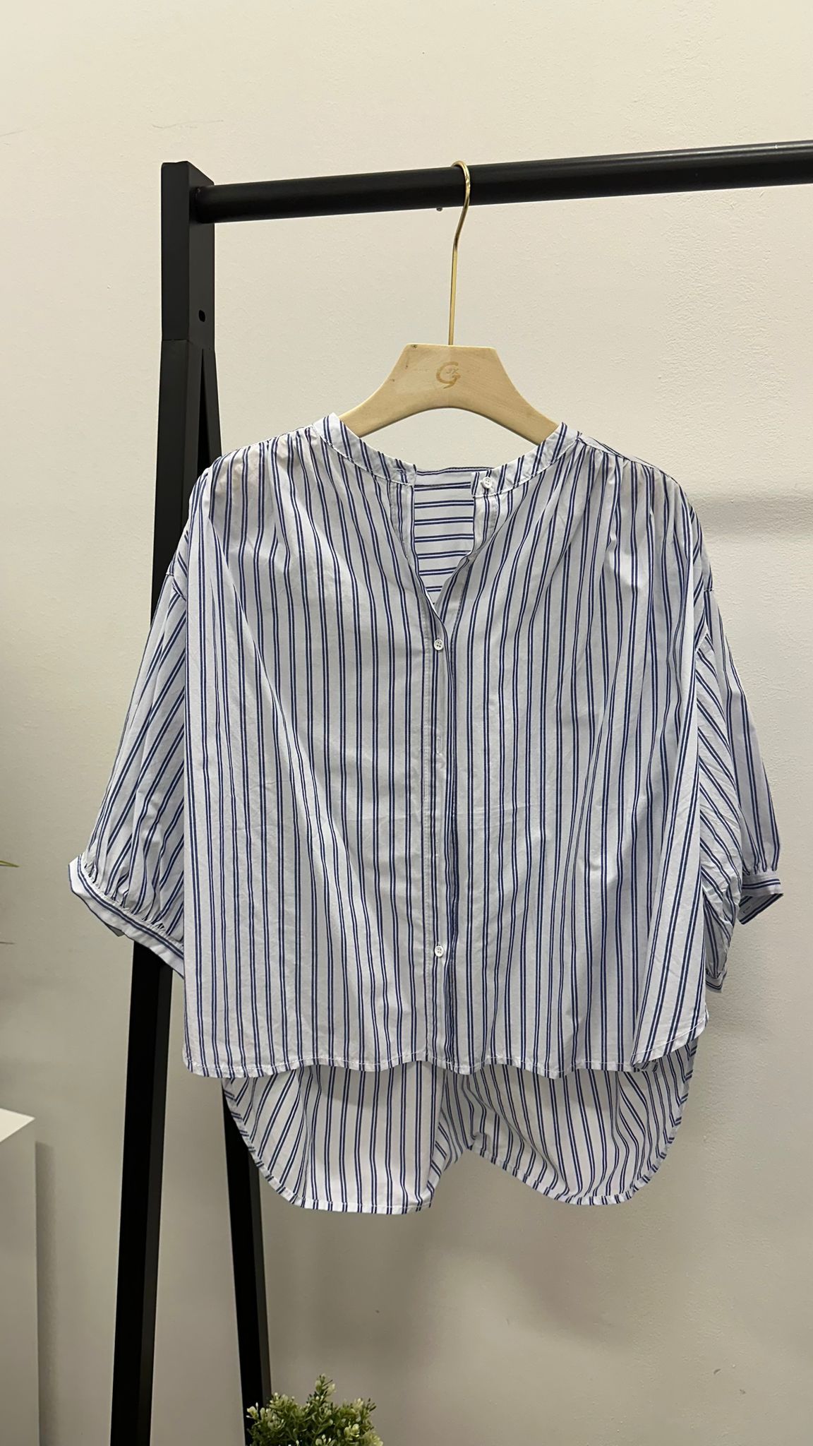 (D3275)Striped Top