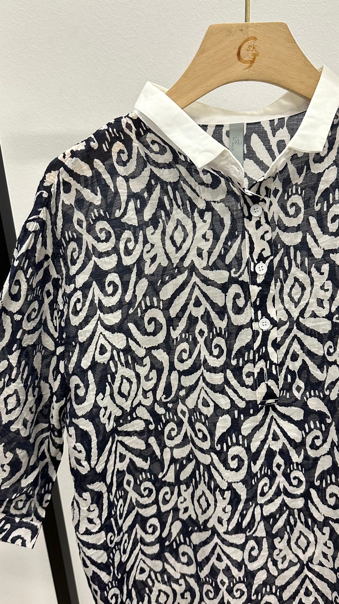 (D3320)Pattern Top