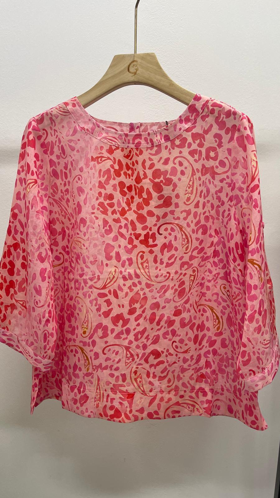 (D3507)Linen Top
