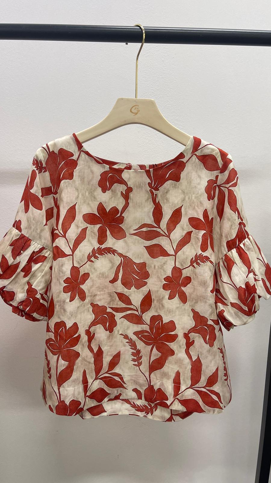 (D3511)Linen Top