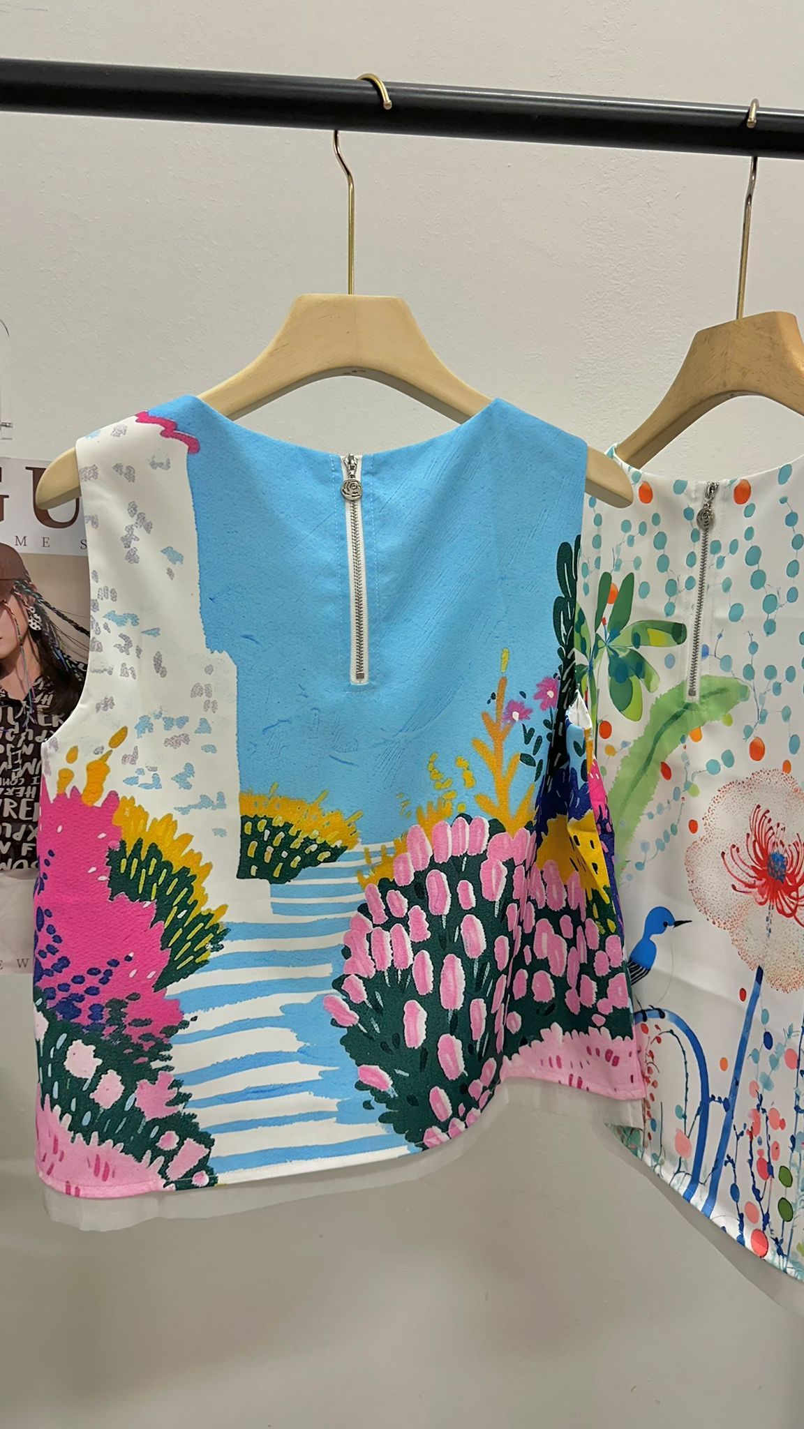 (D3521)Sleeveless Top