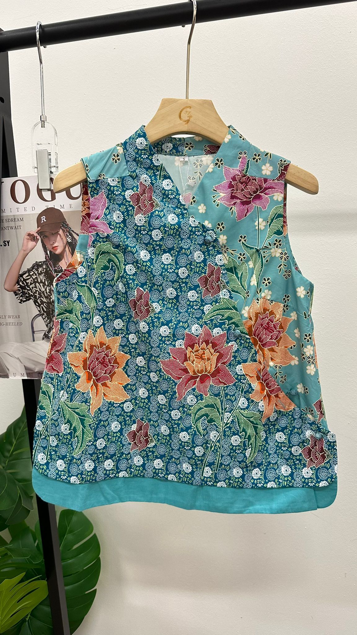 (D3439)Flower Top
