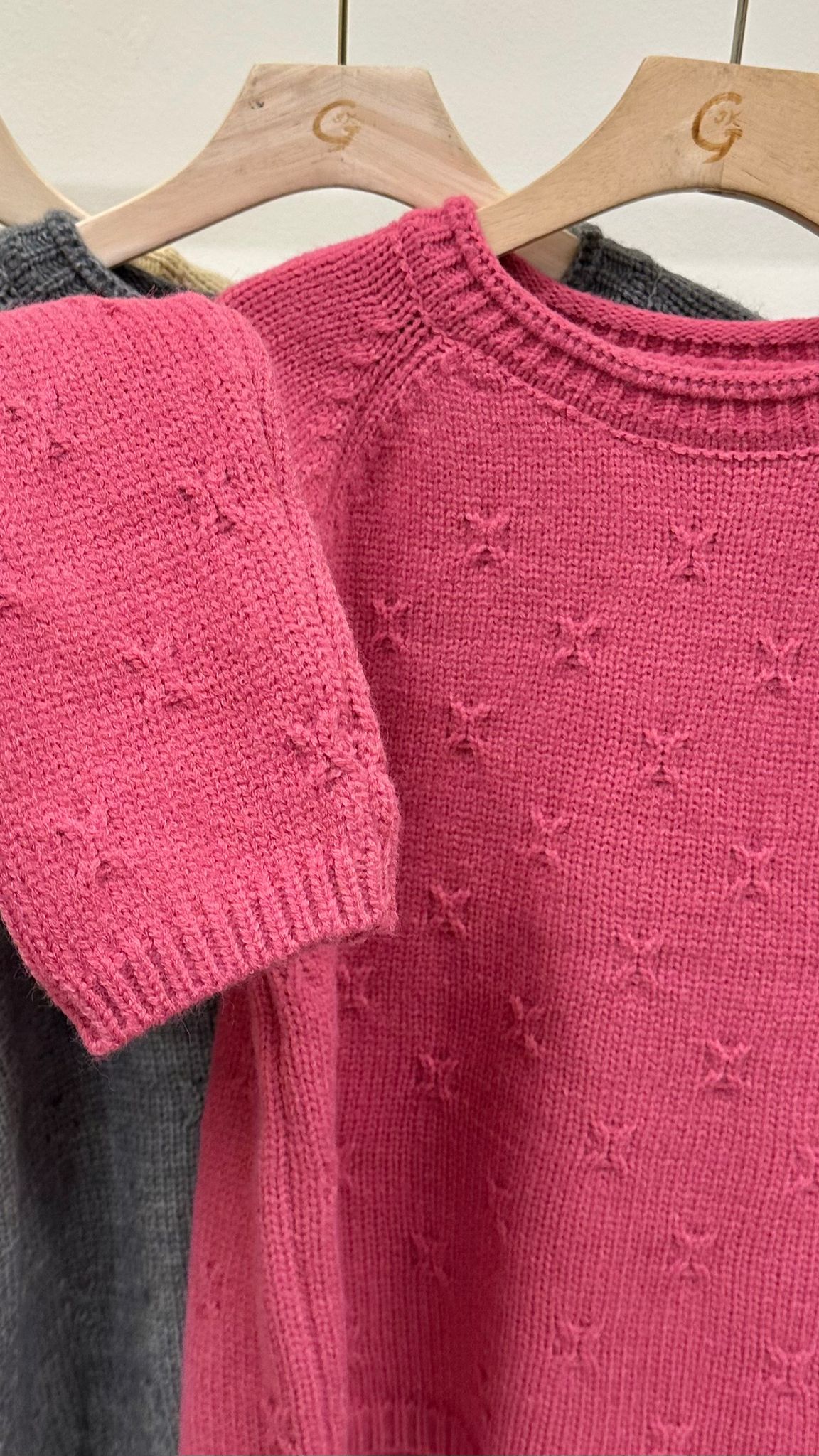 (D3586)Knitted Top