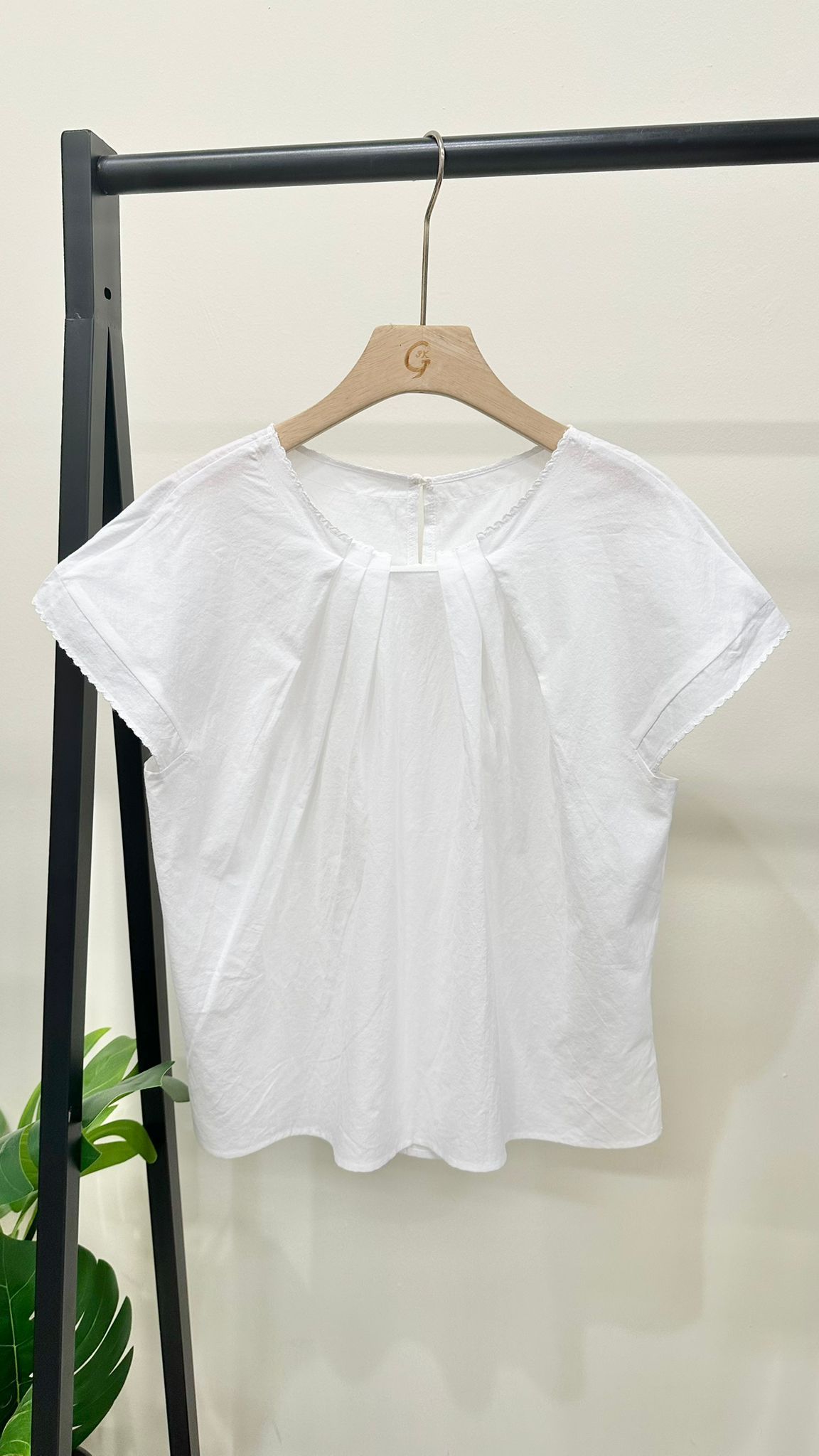 (D3882)Linen Top