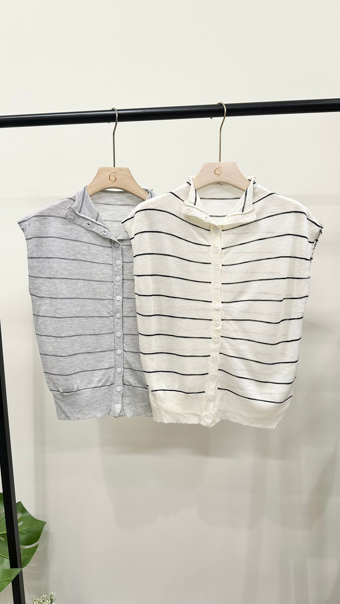 (D3900)Knitted Top