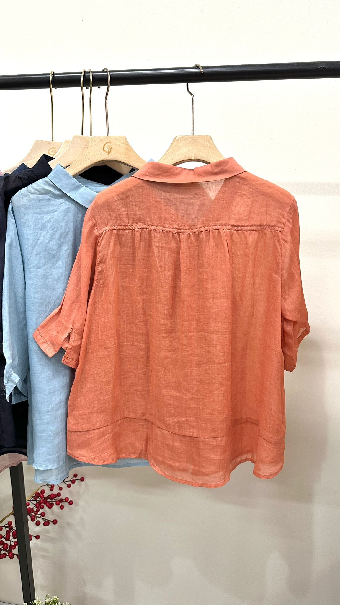 (D4015)Linen Top