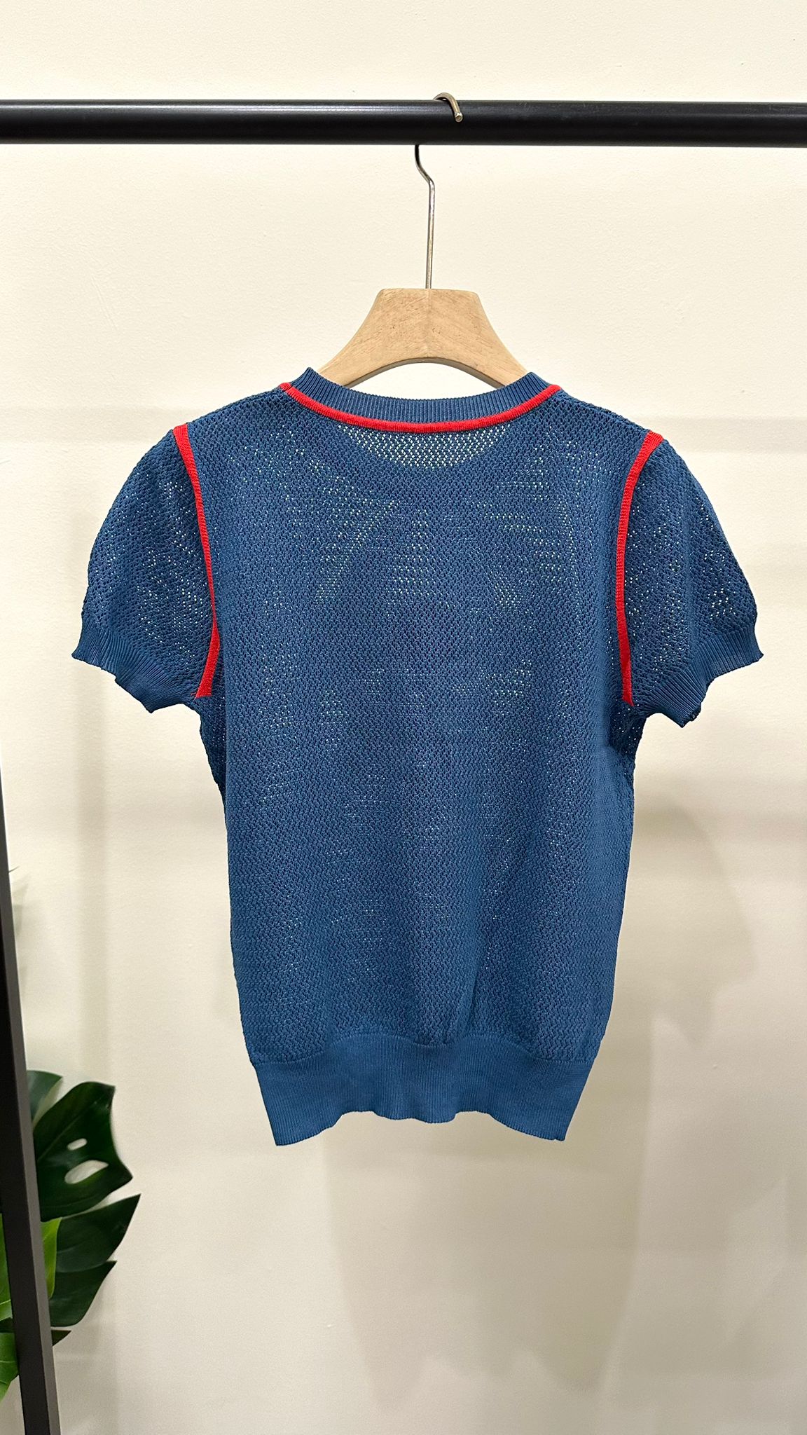 (D4059)Knitted Top