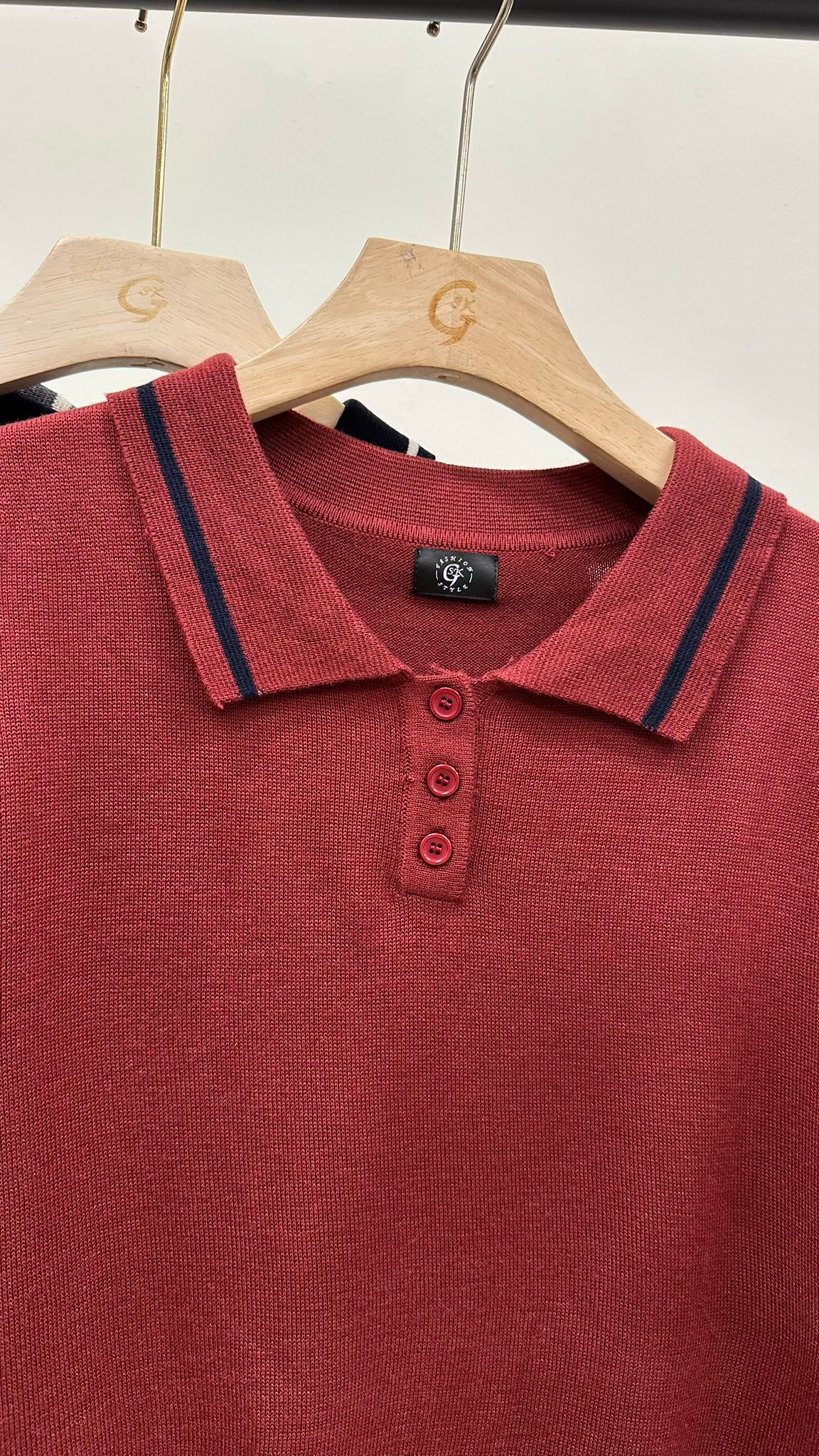 (D4086)GSK F.S Knitted Top