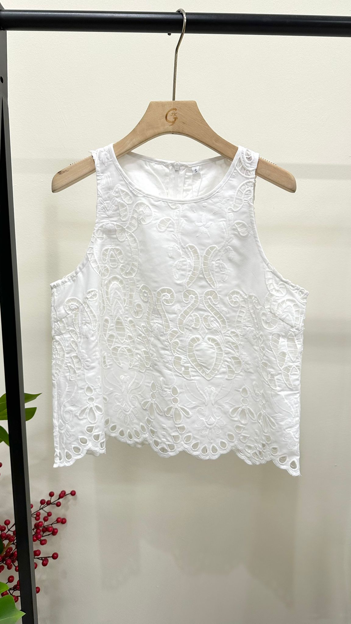 (D4157)Sleeveless Top