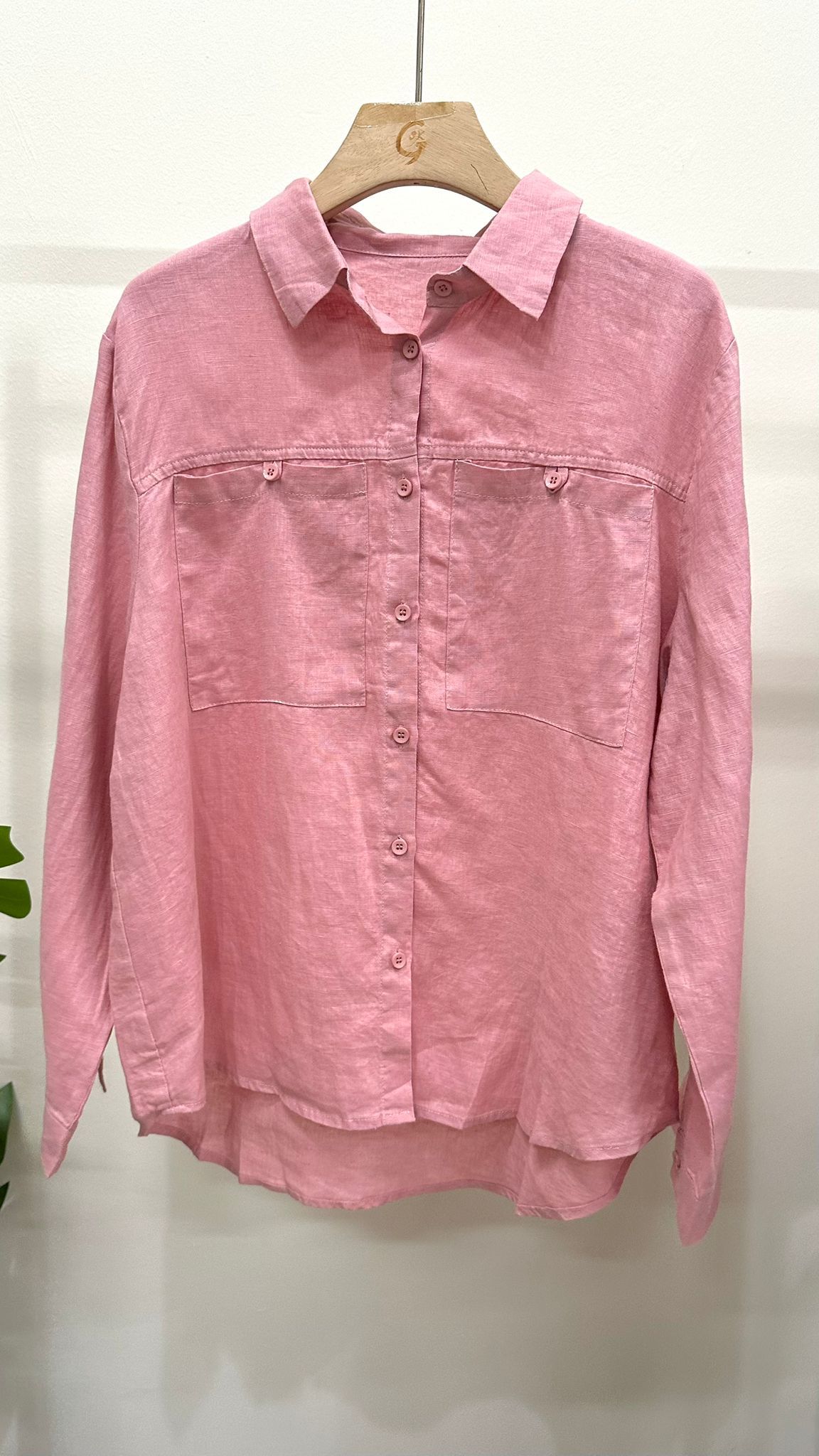 (D4179)Linen Top
