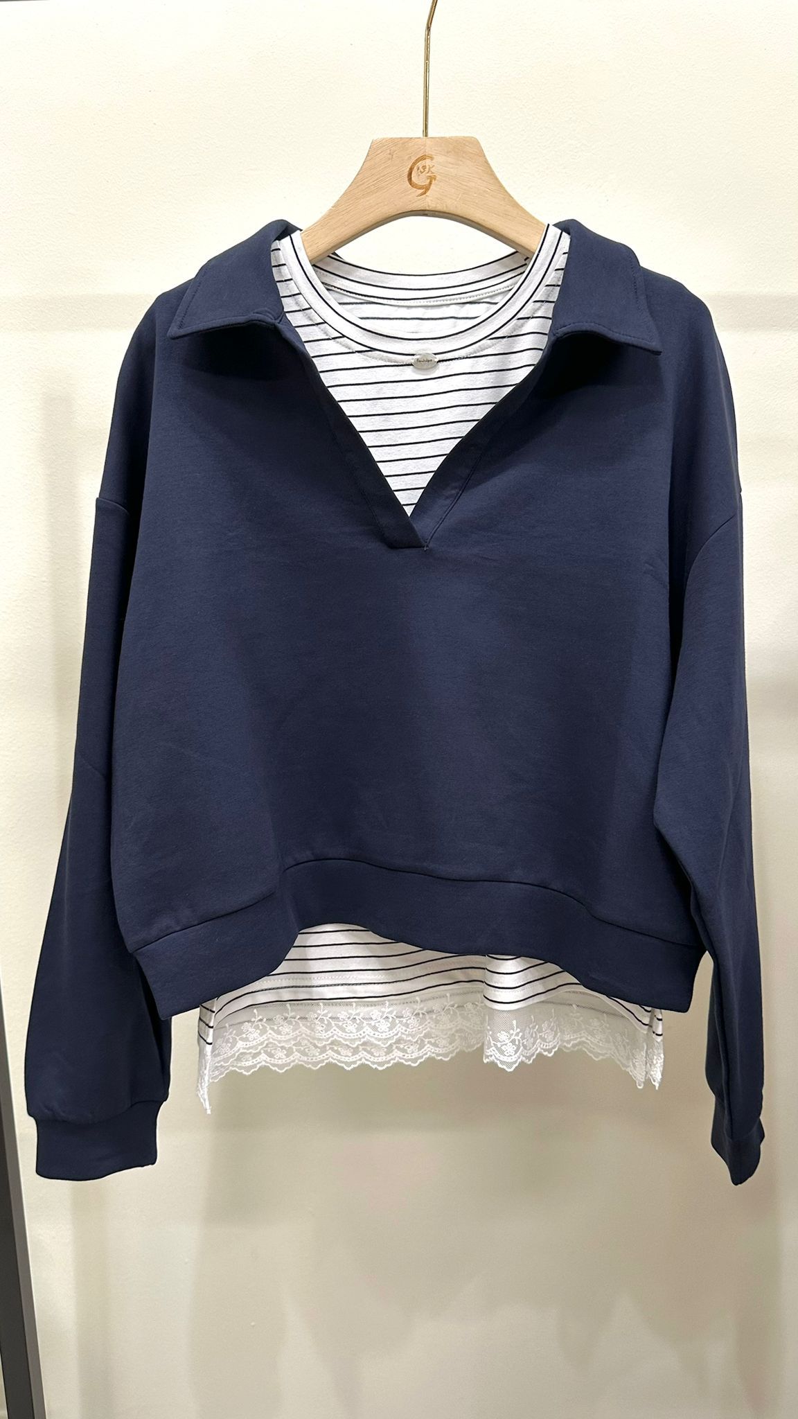 (D4197)Two Piece Top