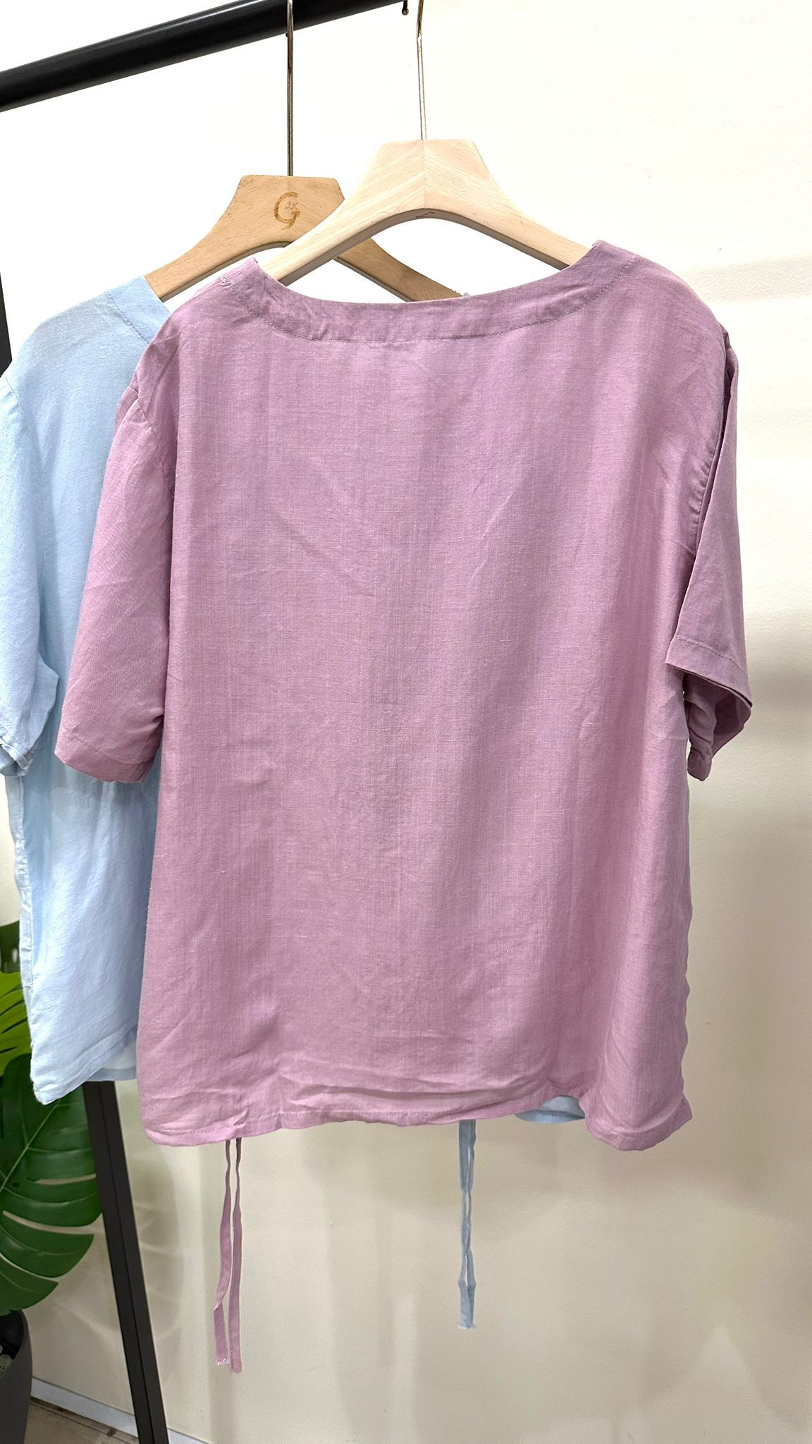 (D4200)Linen Top