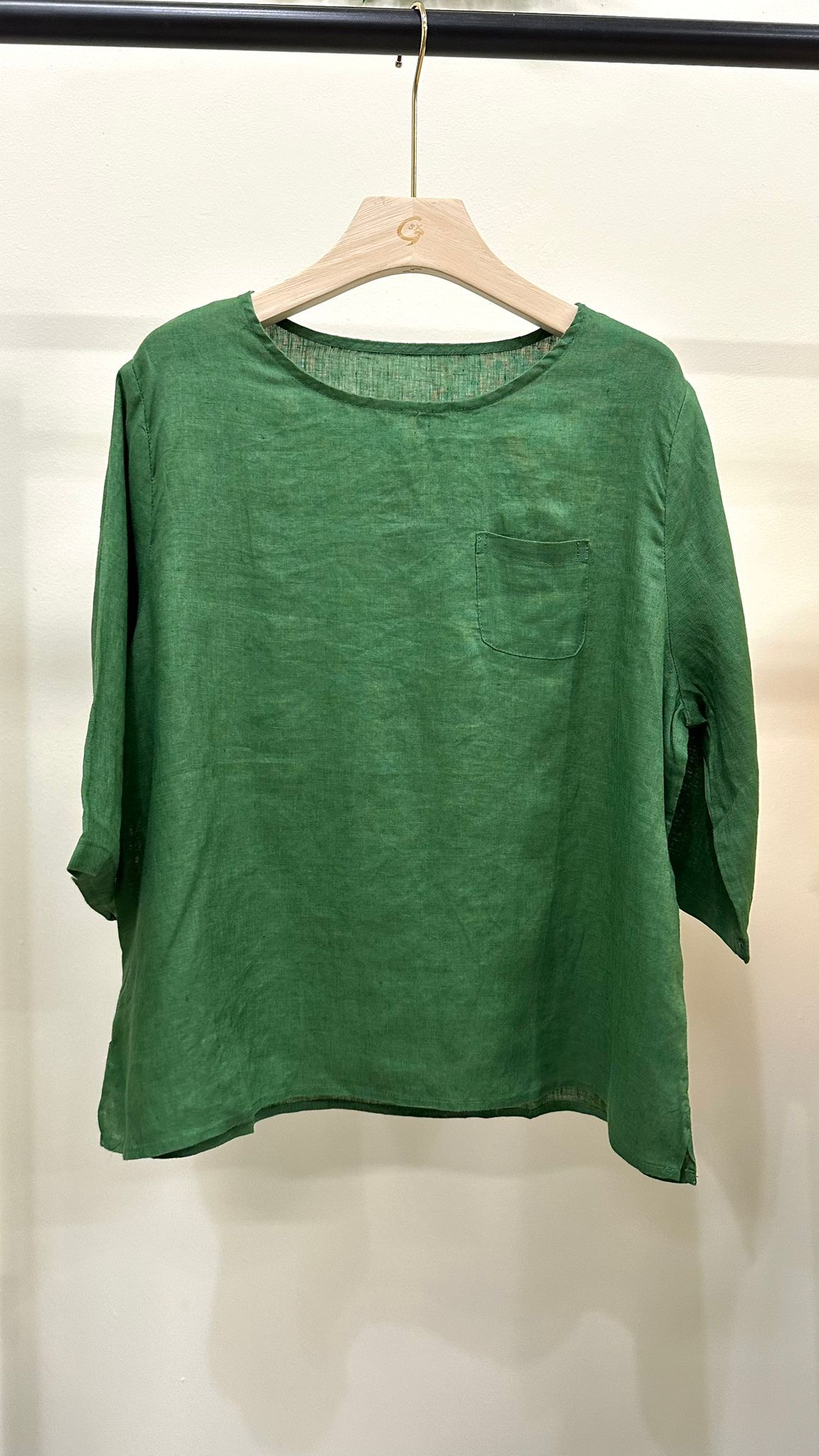(D4207)Linen Top