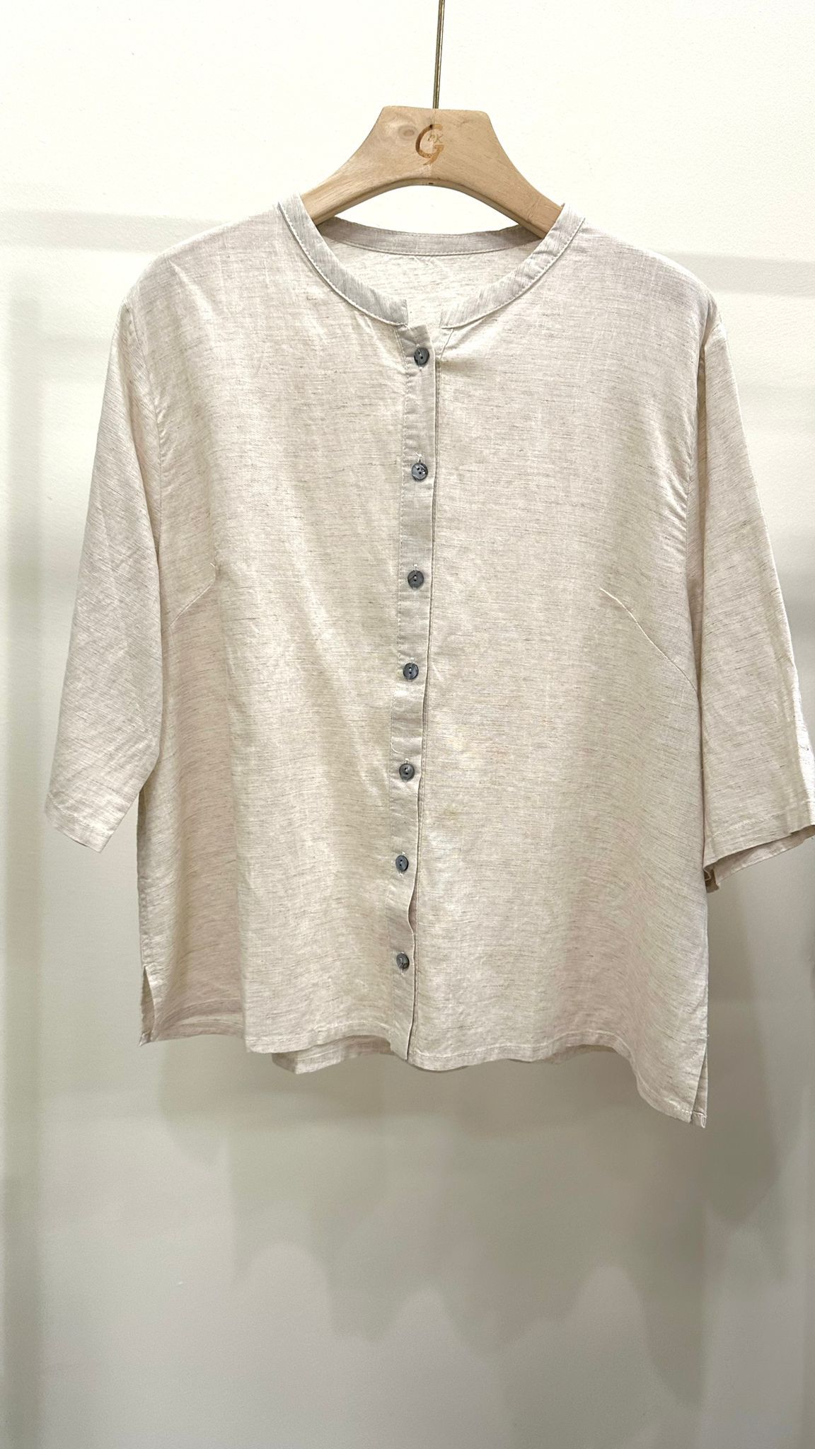 (D4209)Linen Top