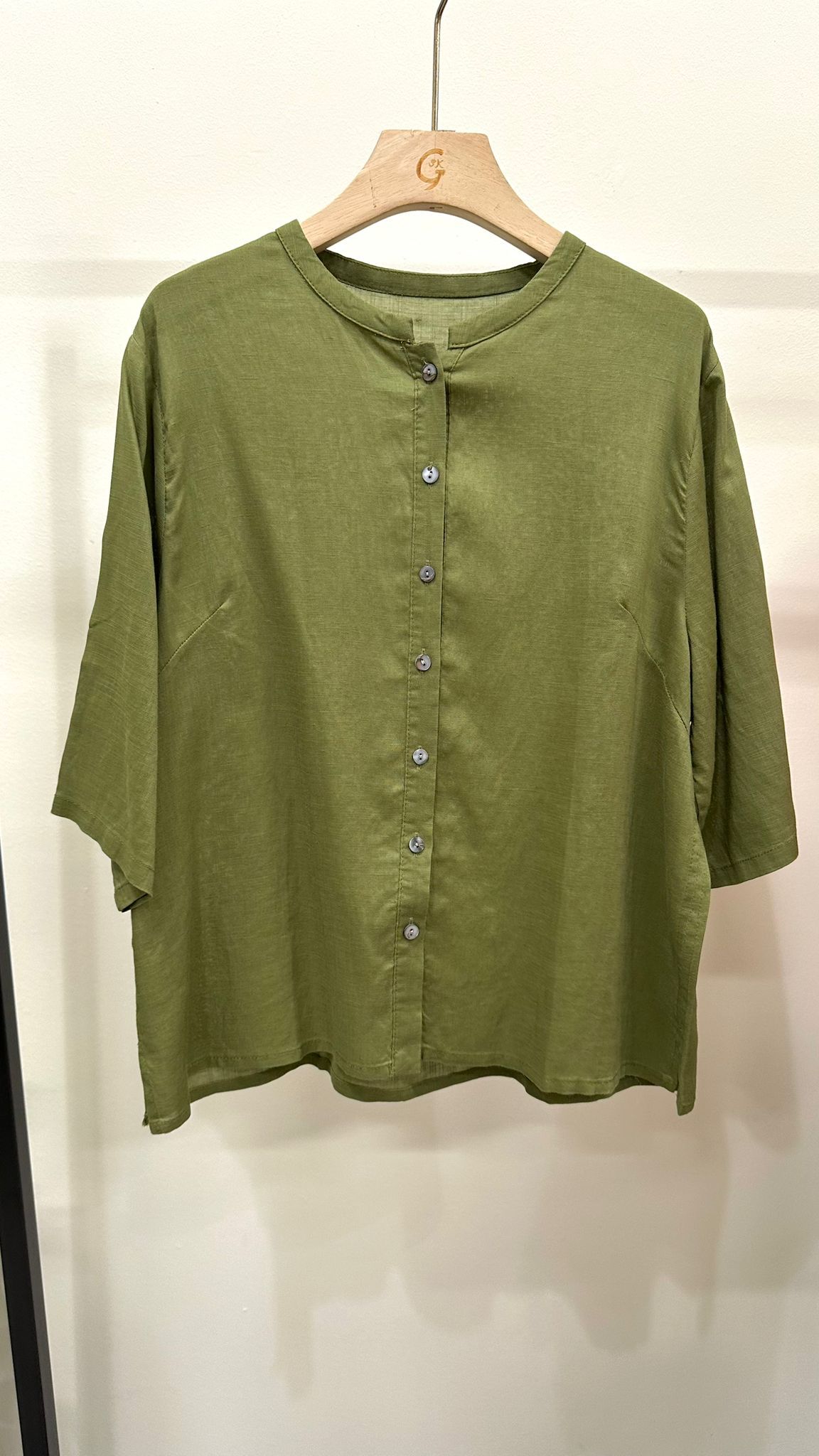 (D4209)Linen Top
