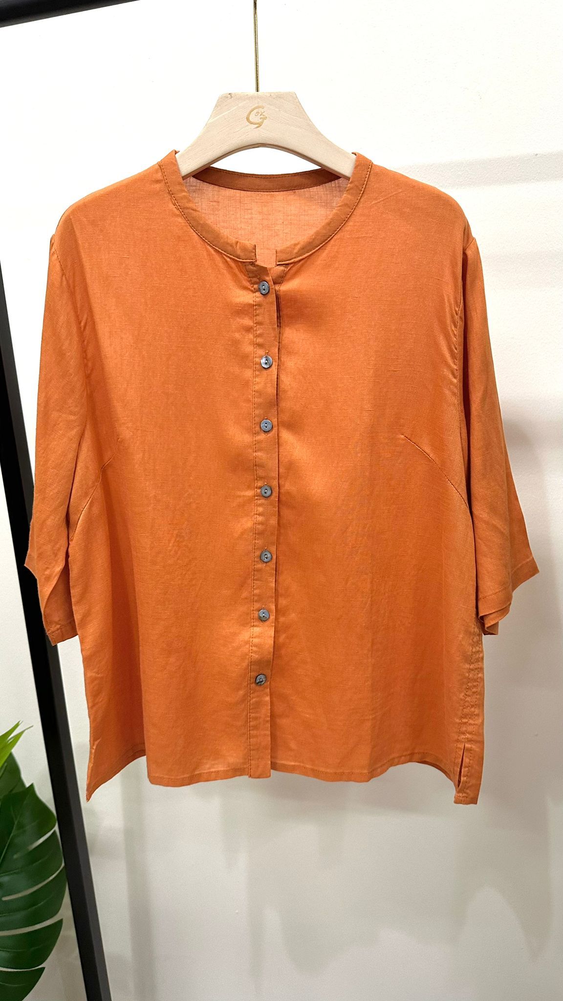(D4209)Linen Top