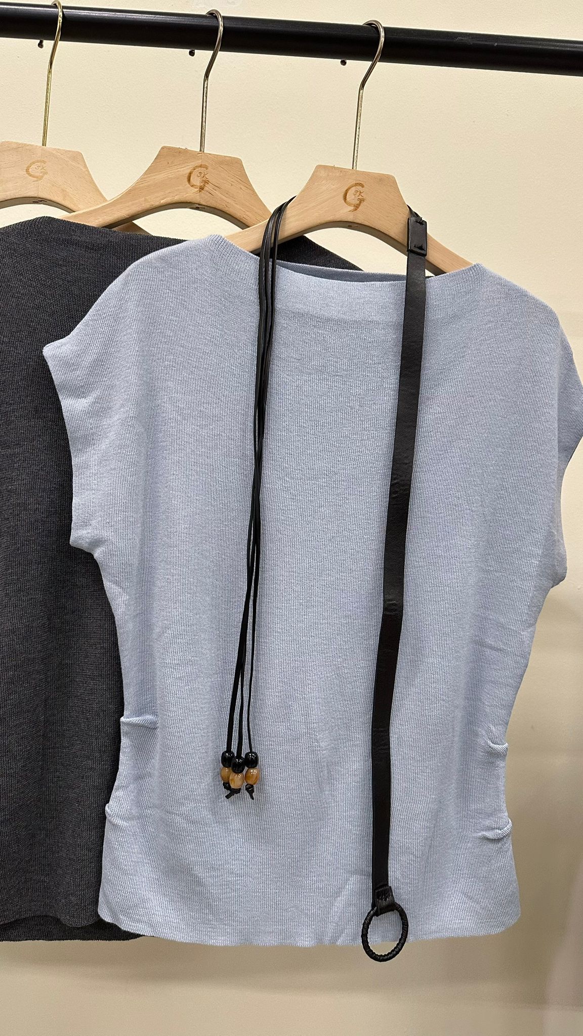 (D4422)Knitted Top