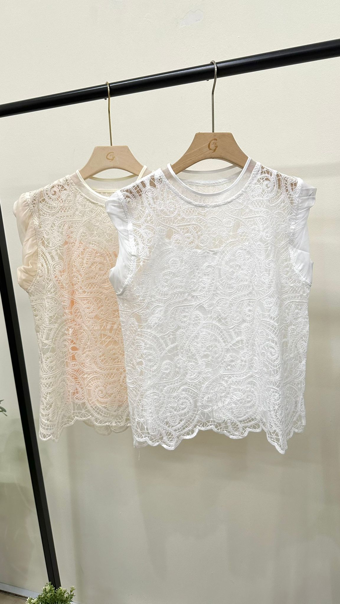 (D4495)Lace Top