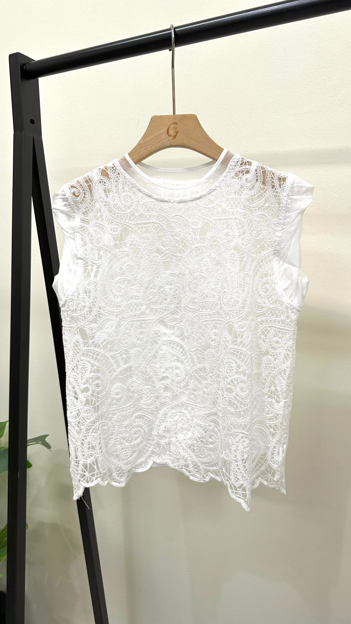 (D4495)Lace Top