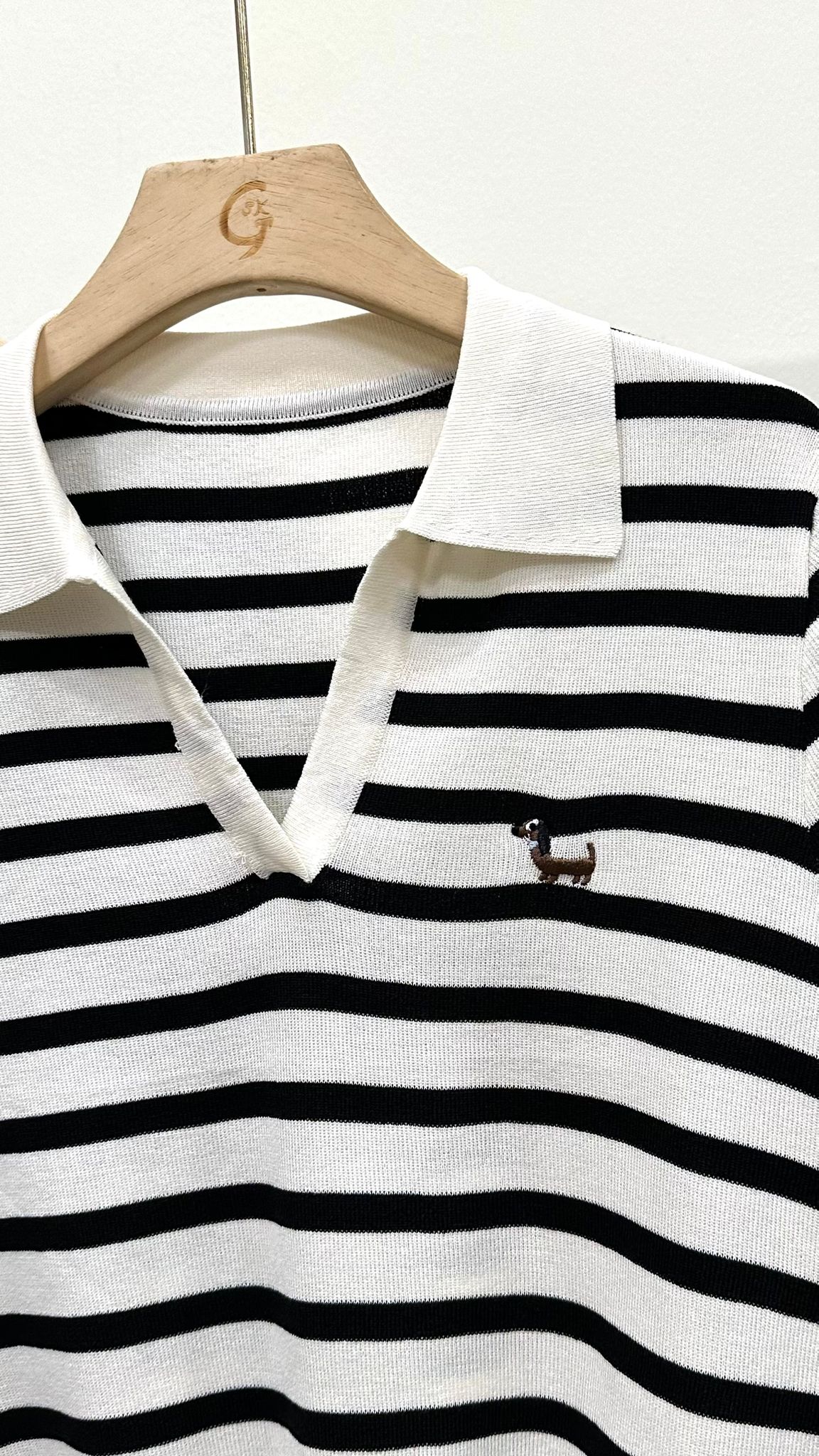 (D4500)Striped Top