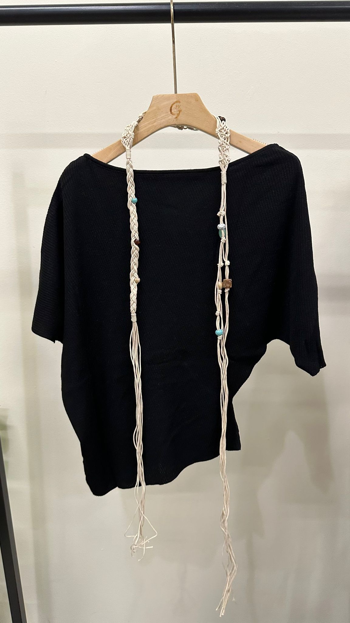 (D4518)Knitted Top