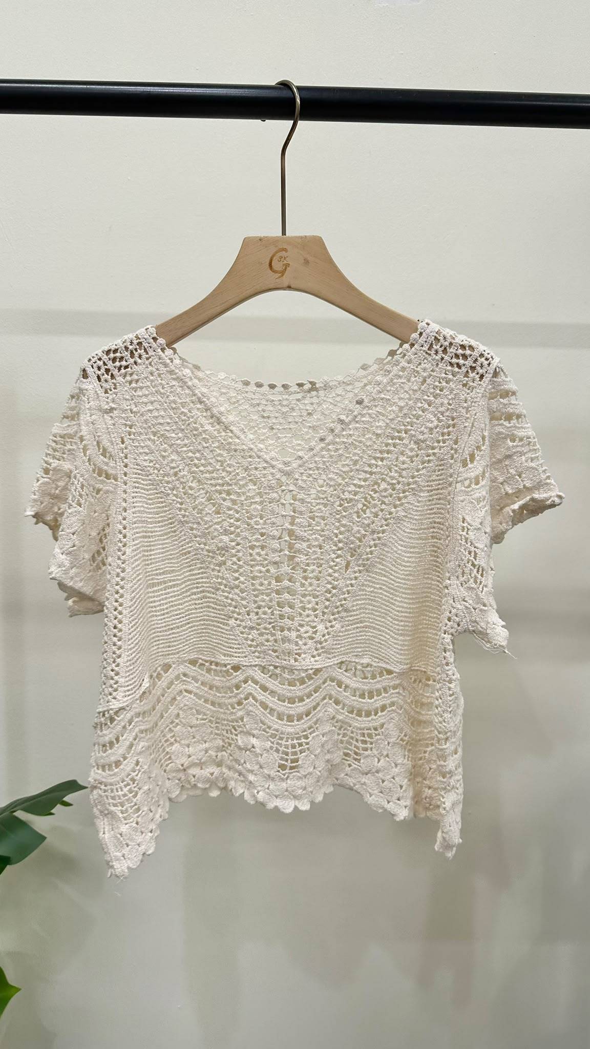 (D4545)Lace Top