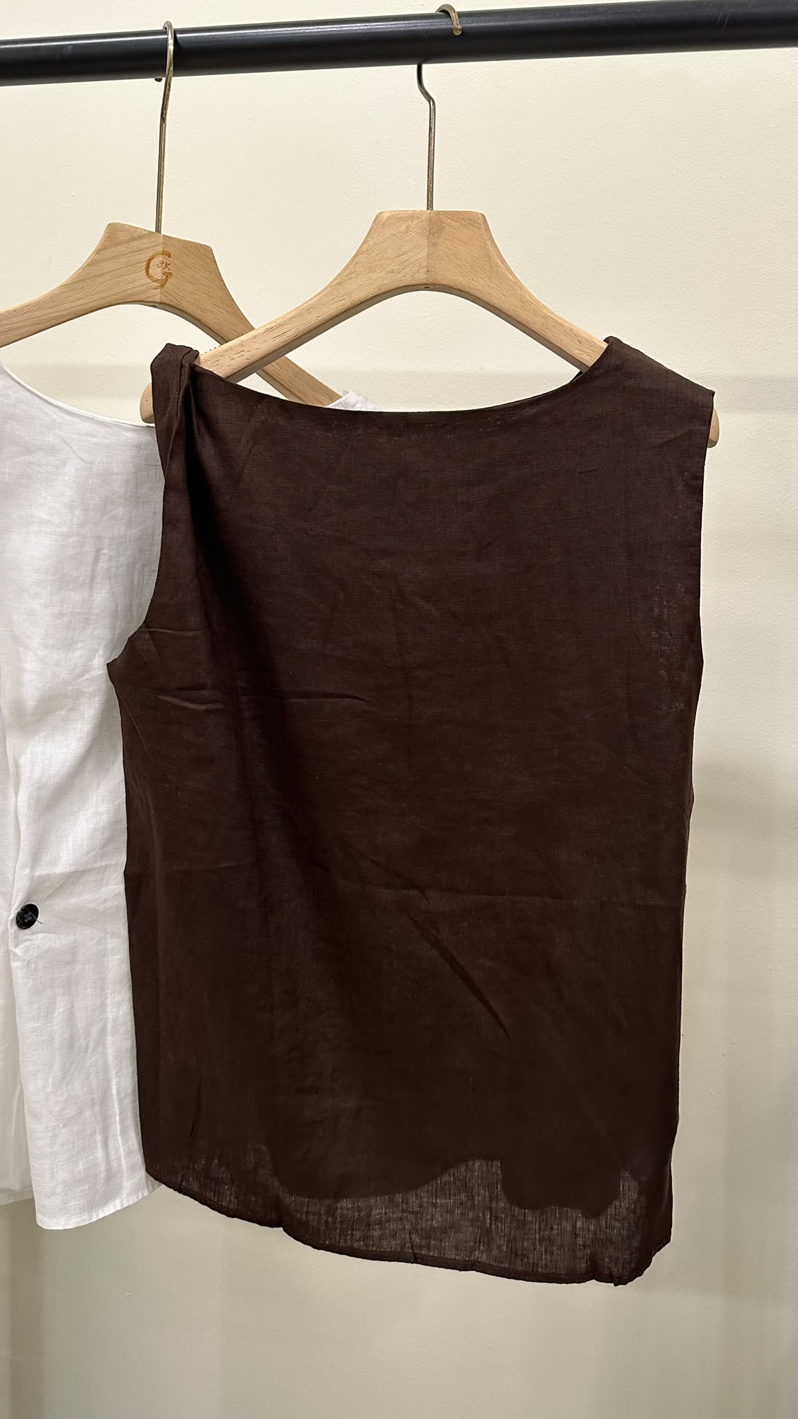 (D4550)Linen Top
