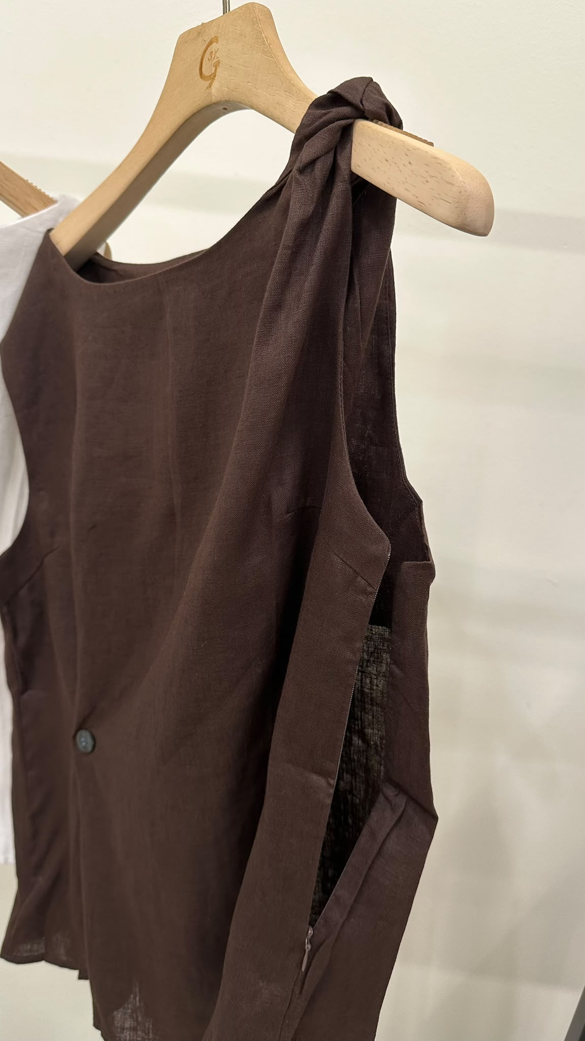 (D4550)Linen Top