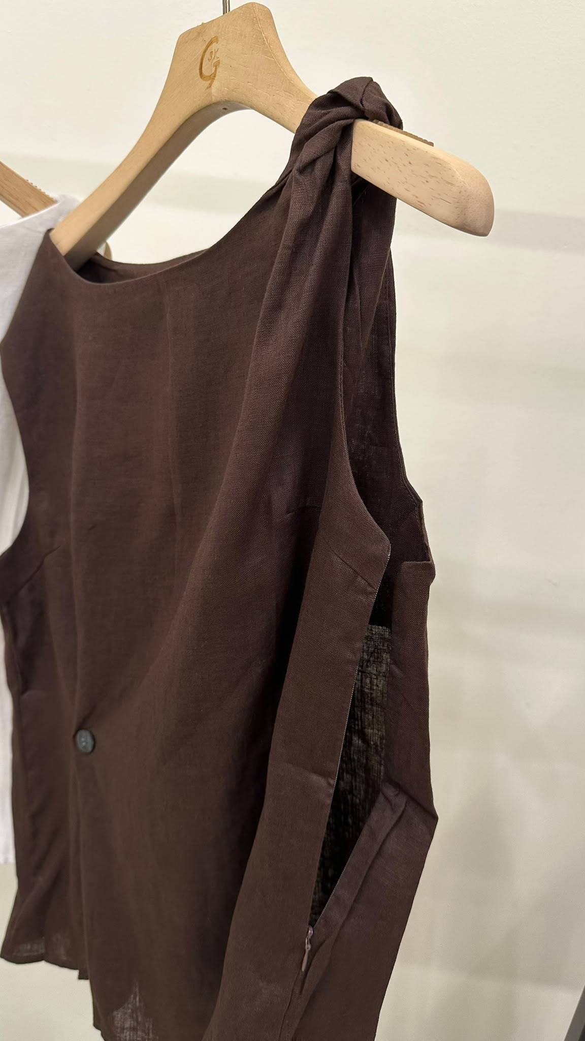 (D4550)Linen Top