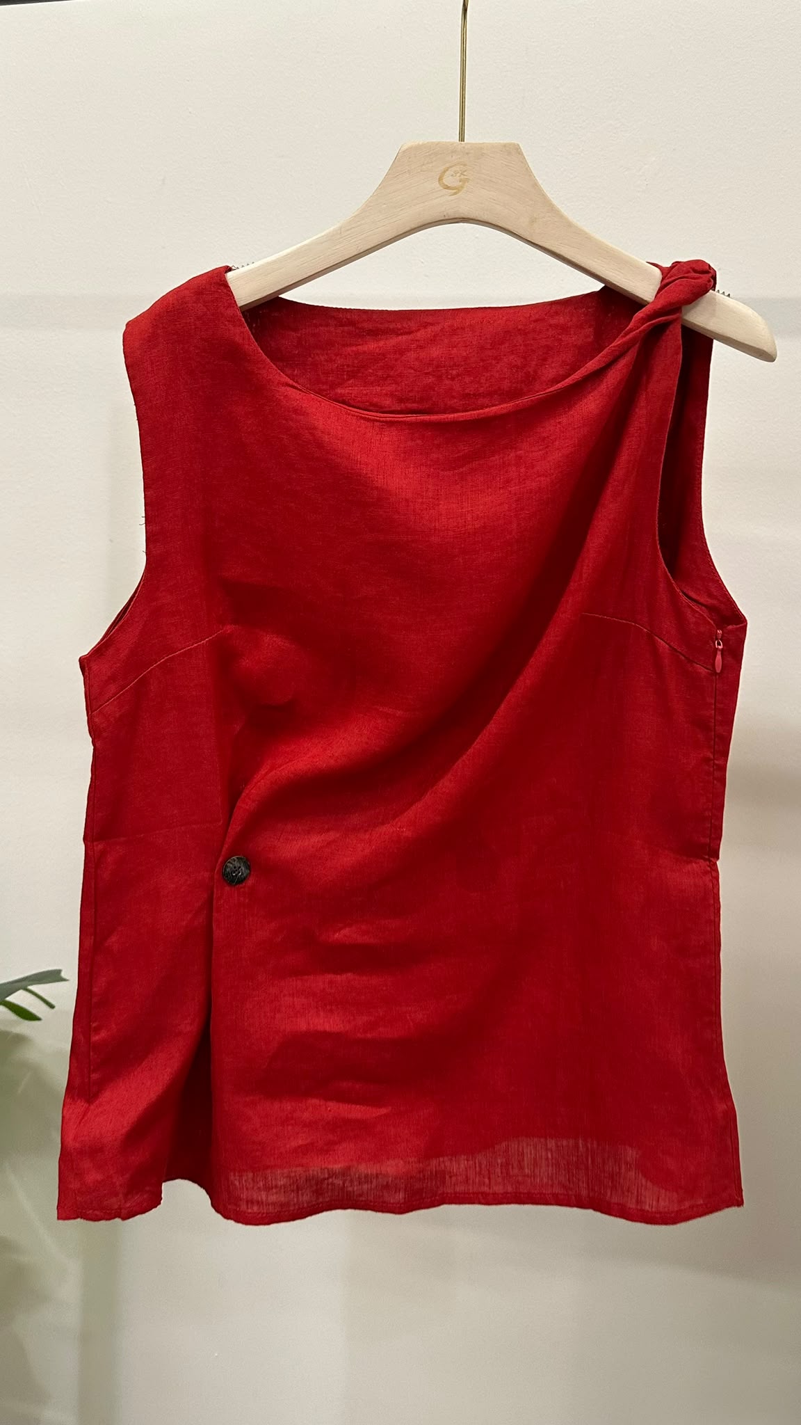 (D4550)Linen Top