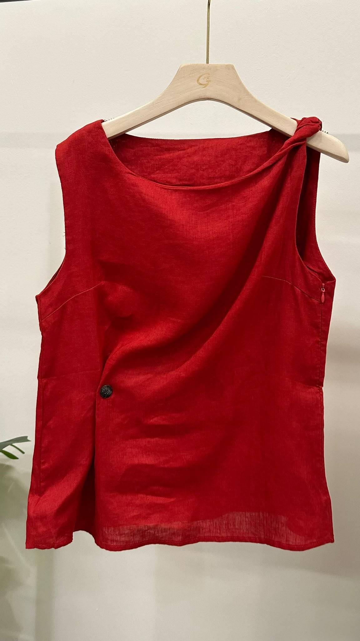 (D4550)Linen Top