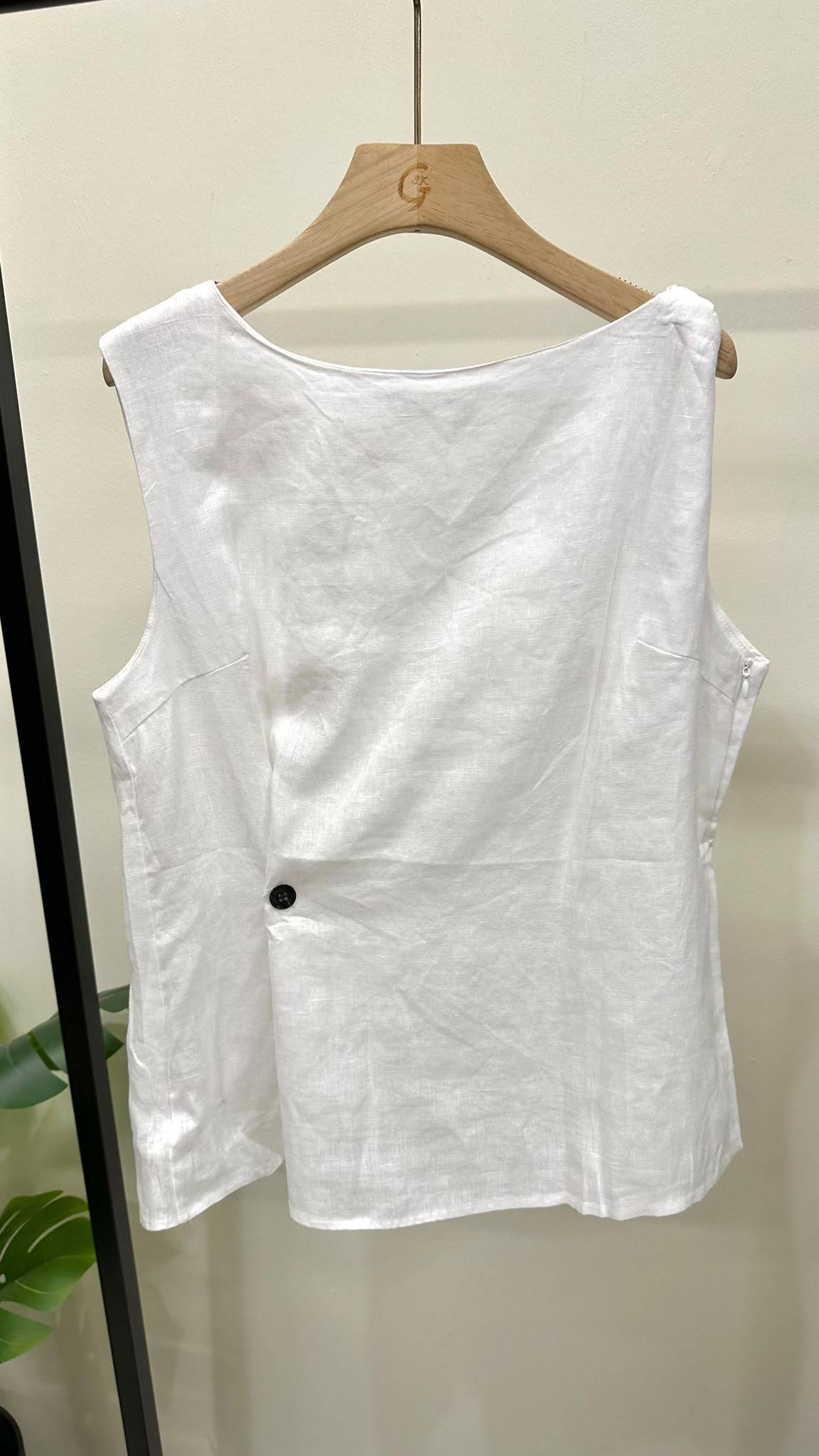 (D4550)Linen Top
