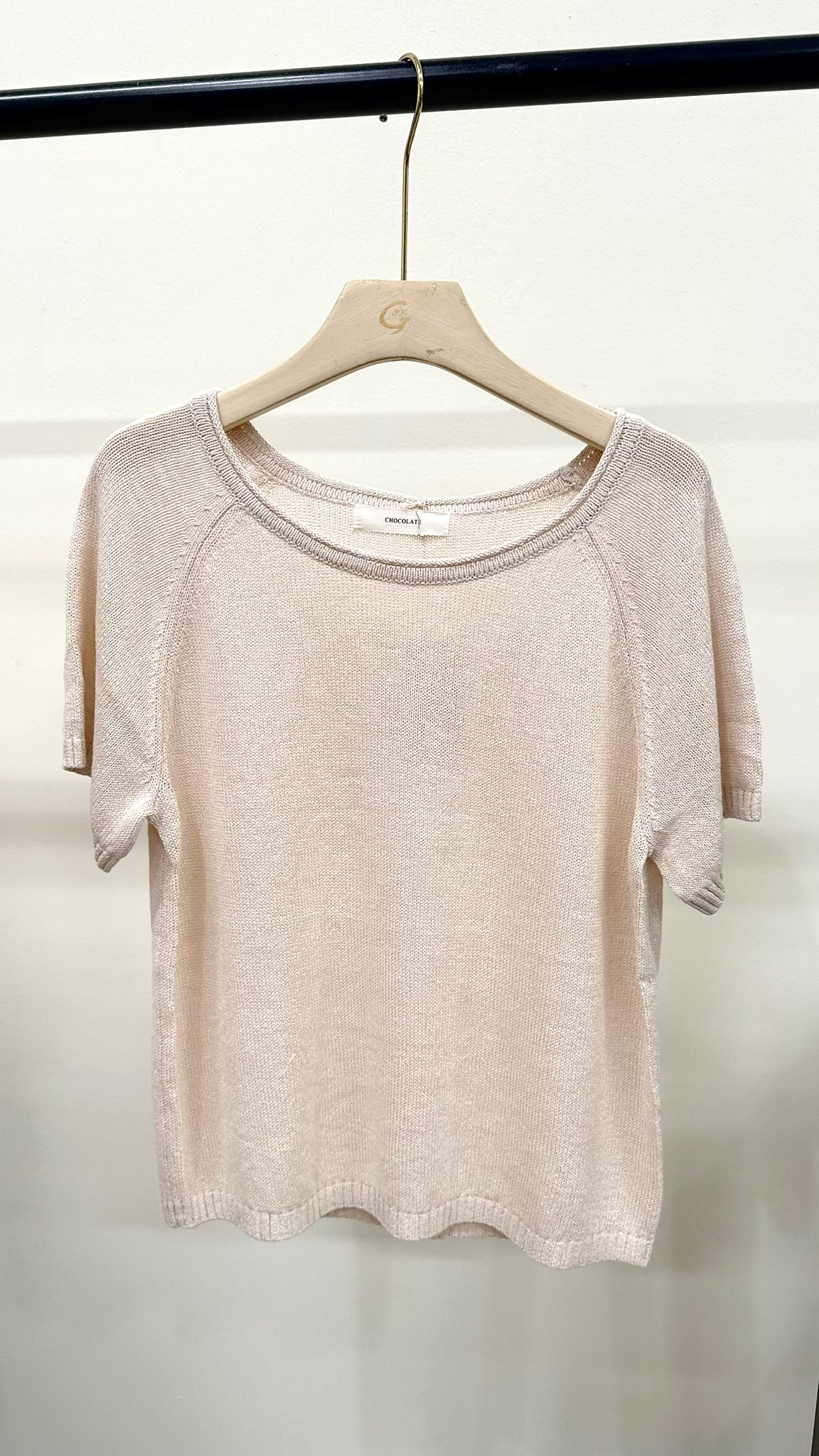 (D4592)Knitted Top