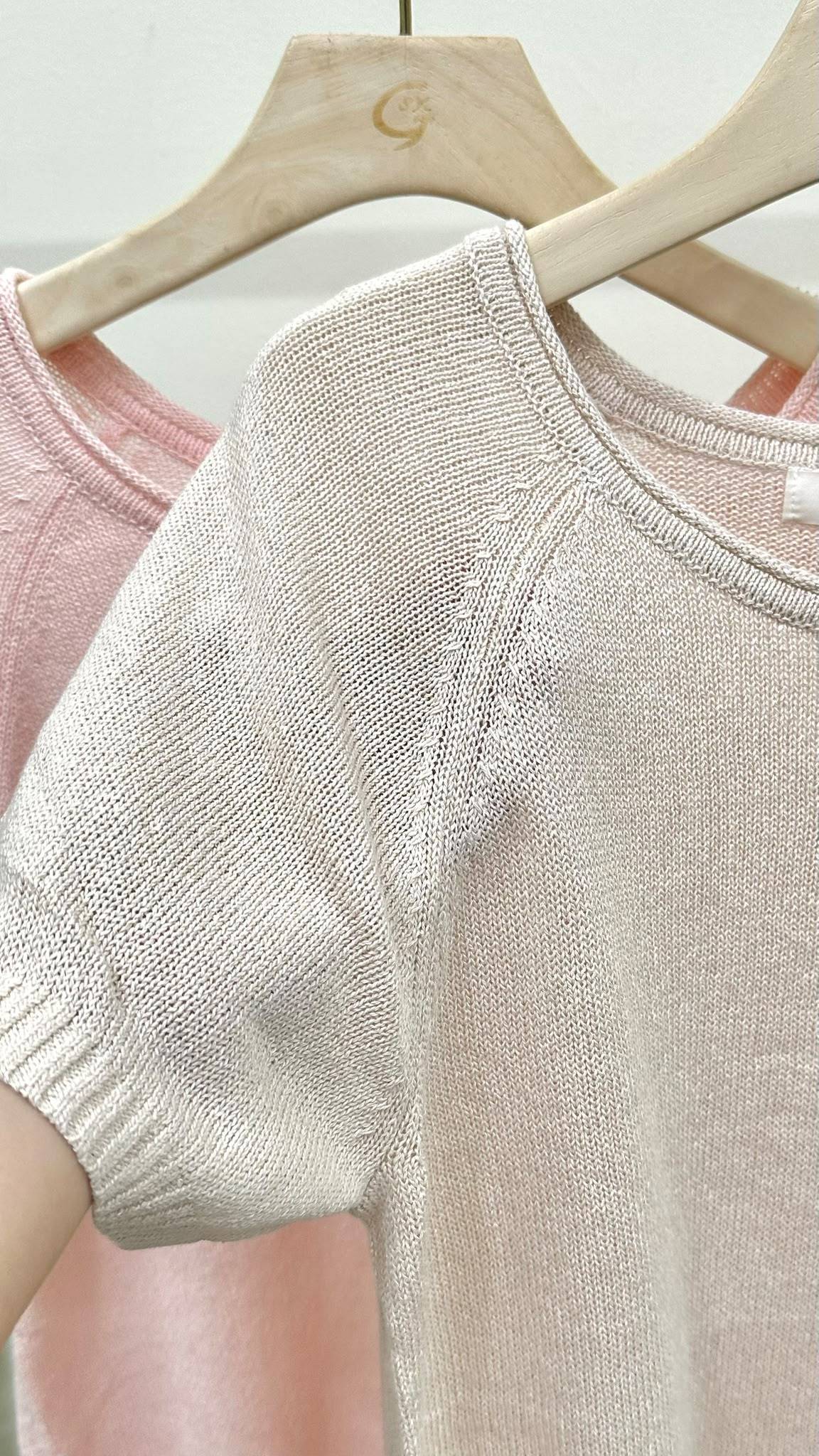 (D4592)Knitted Top