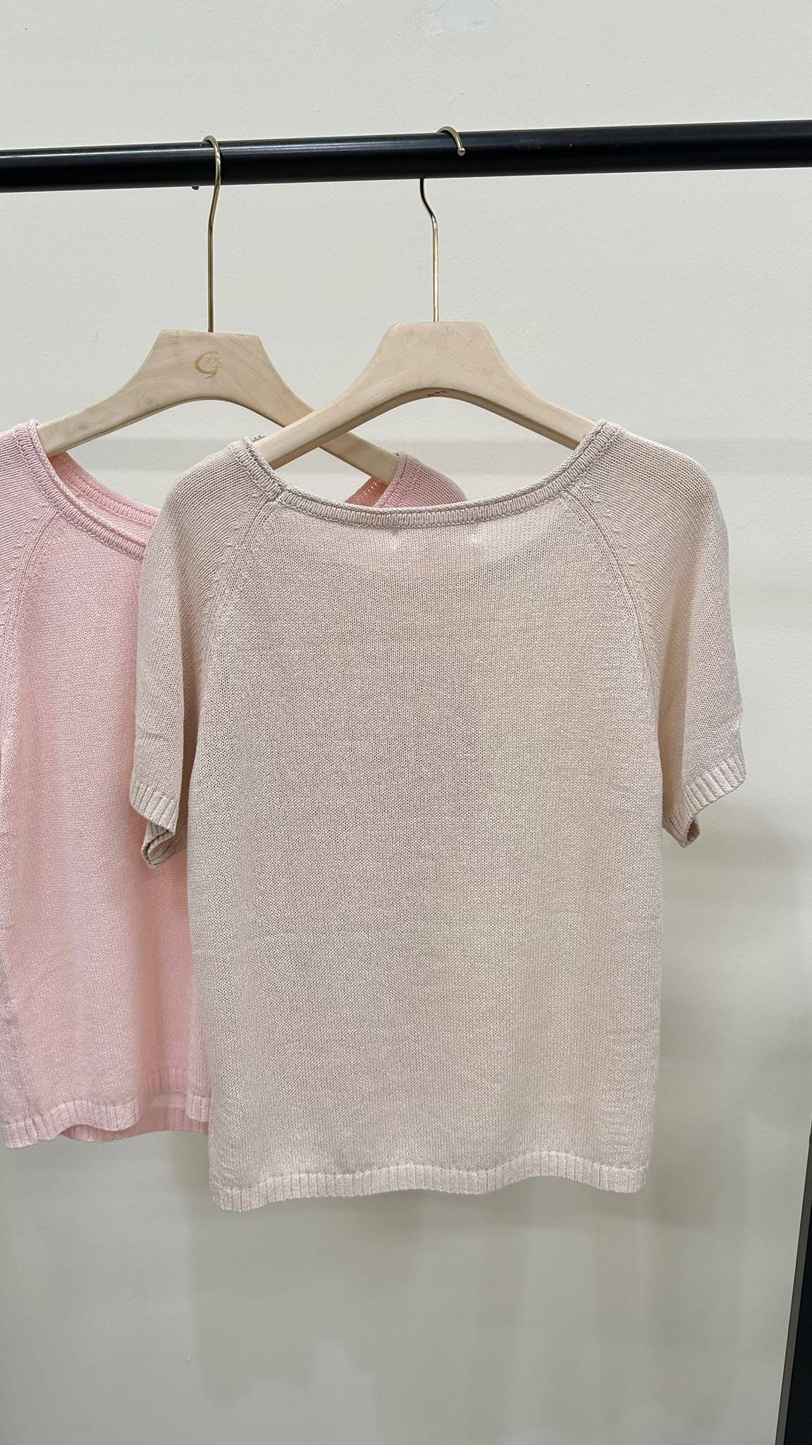 (D4592)Knitted Top