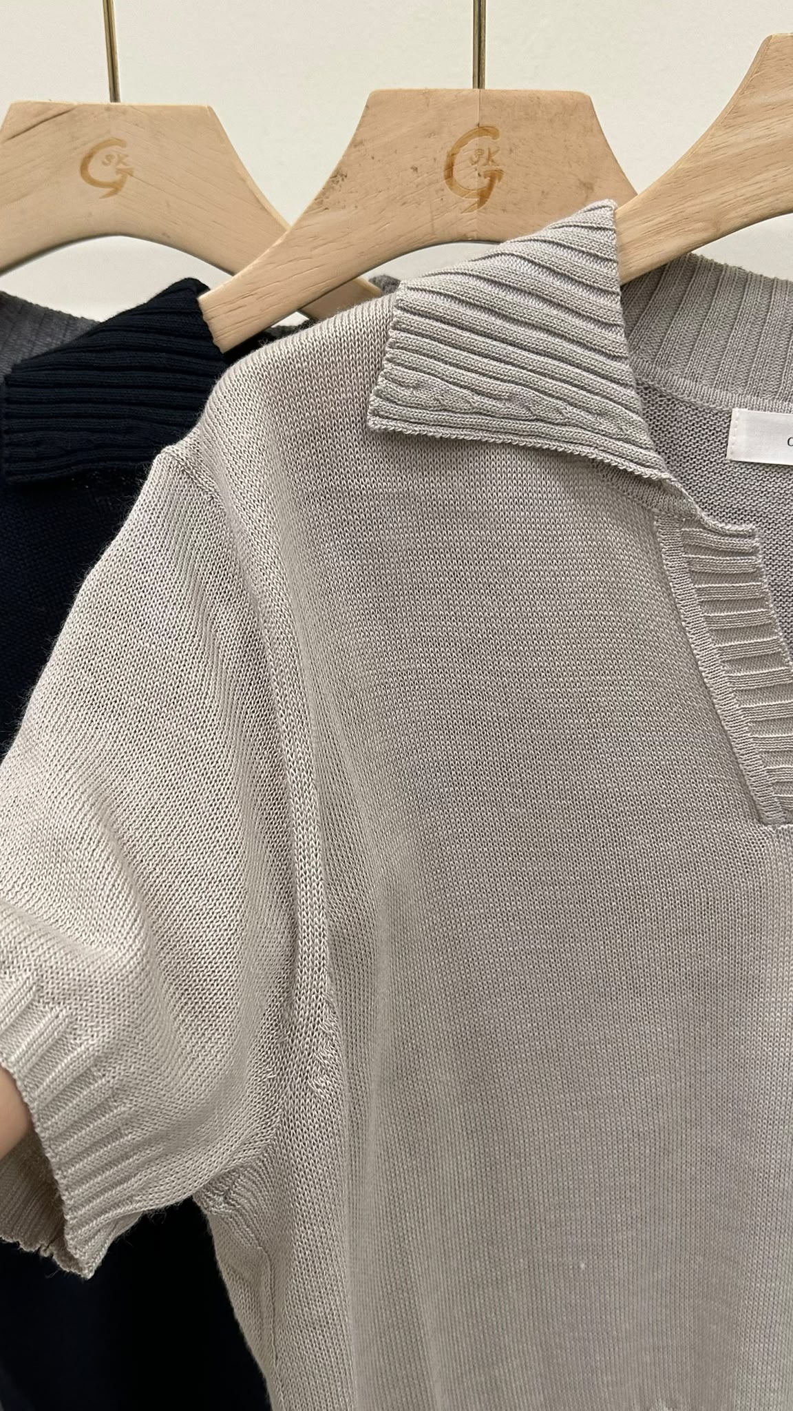 (D4597)Knitted Top