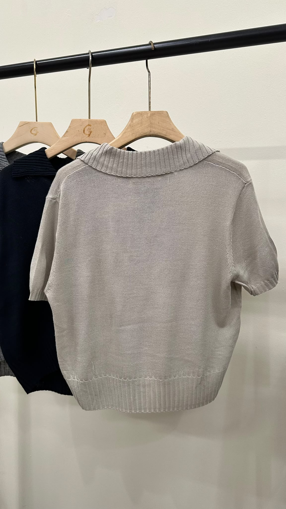 (D4597)Knitted Top