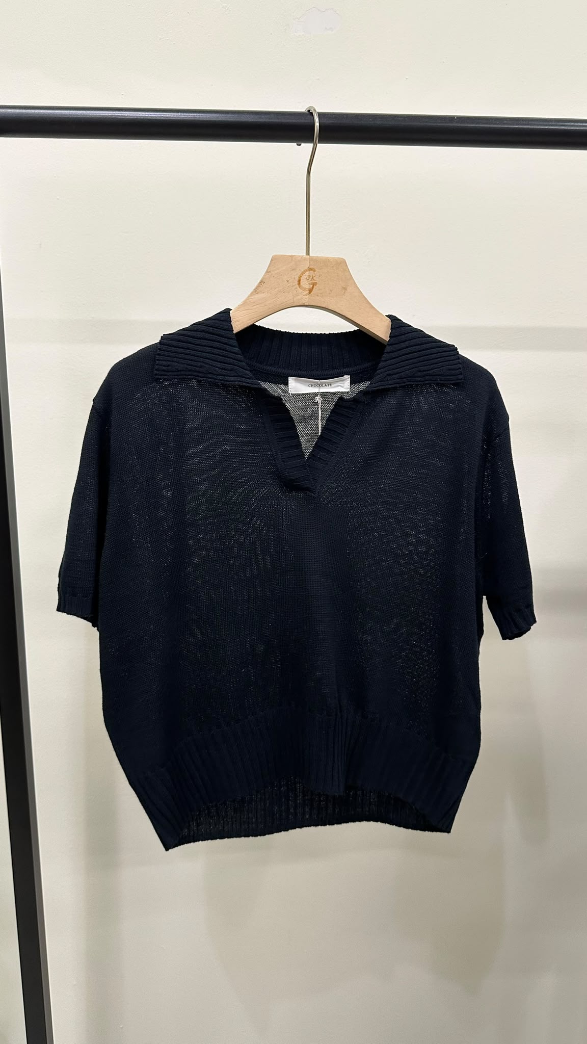 (D4597)Knitted Top
