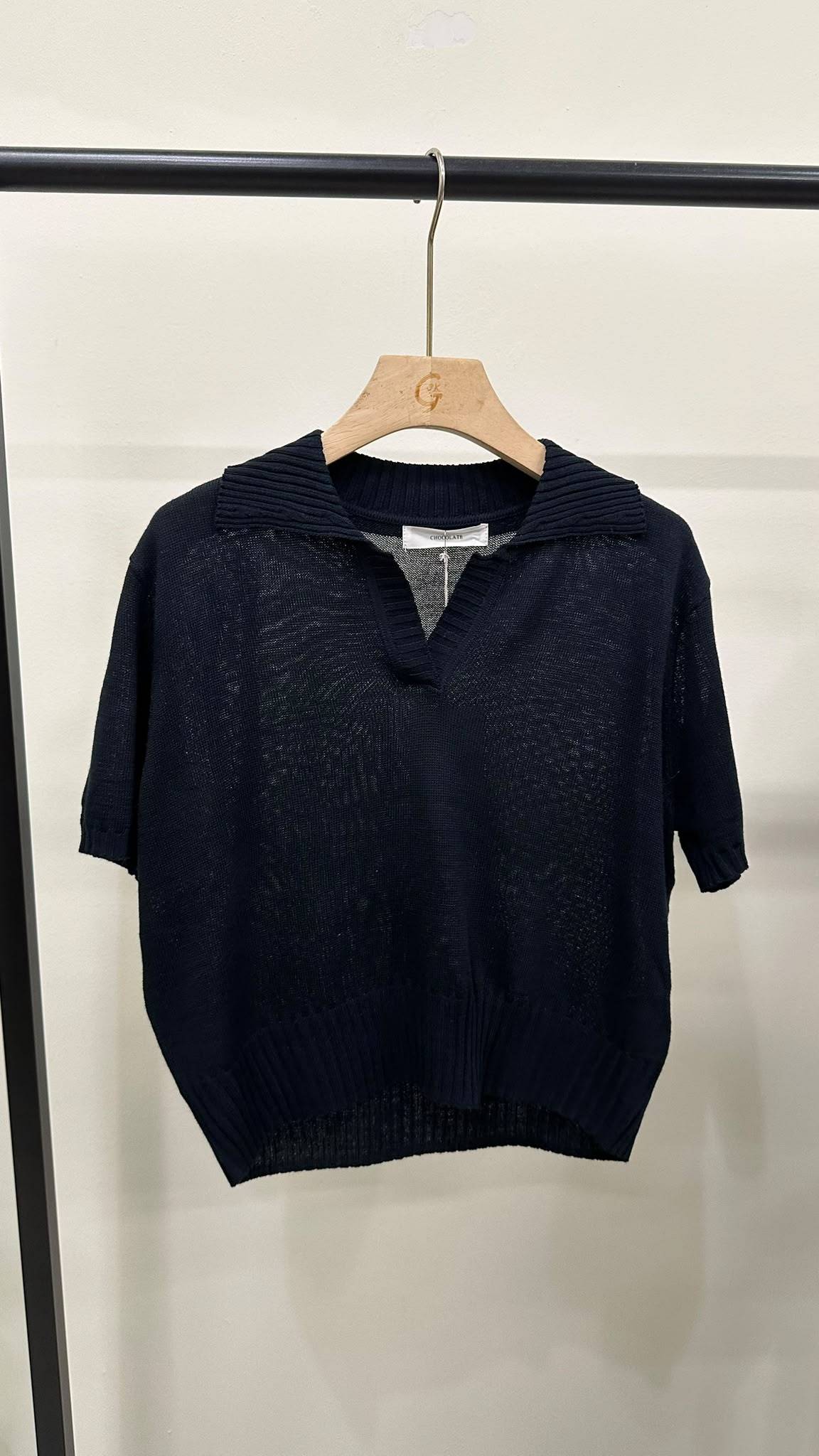 (D4597)Knitted Top