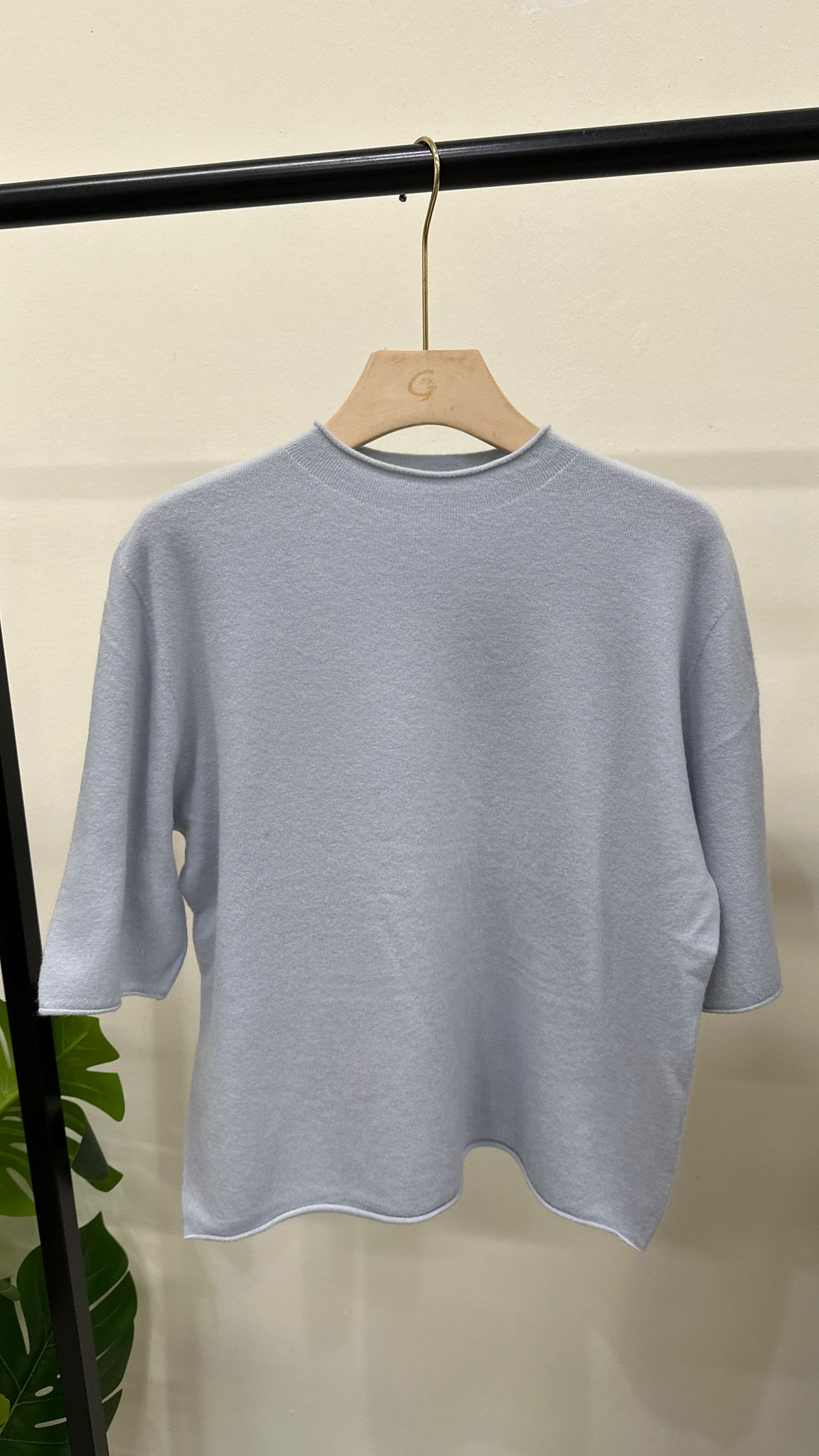 (D4645)Knitted Top