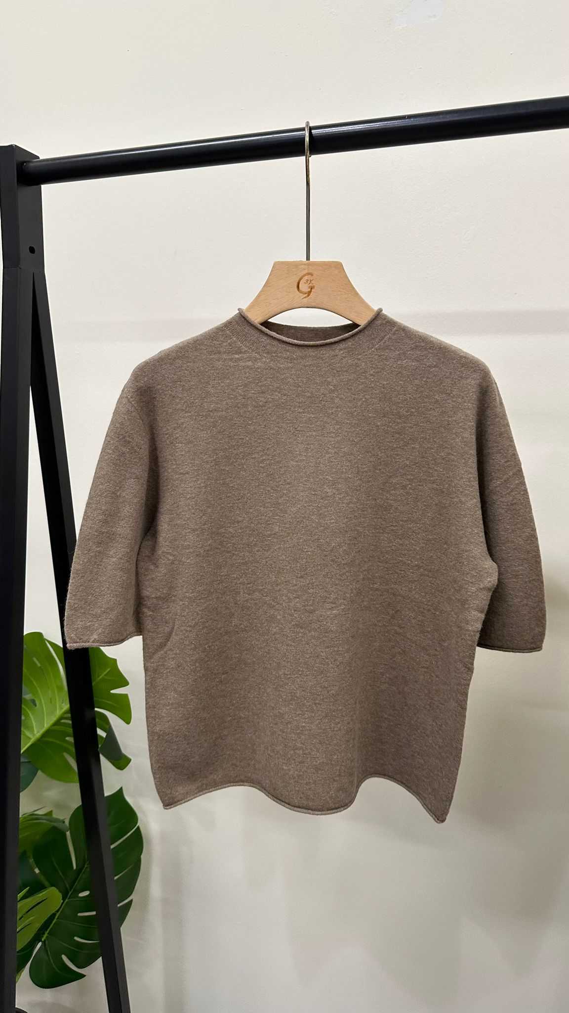 (D4645)Knitted Top