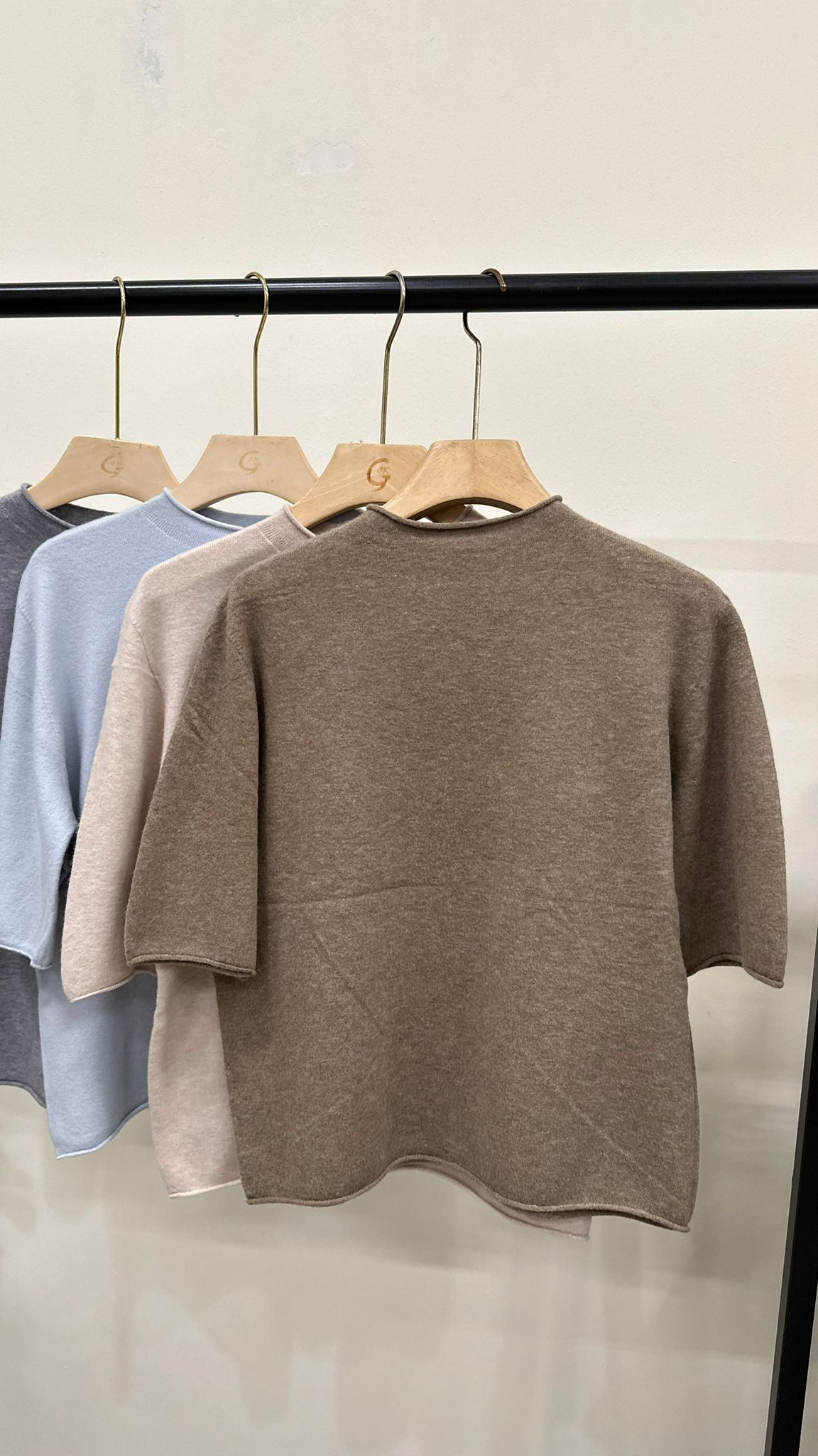 (D4645)Knitted Top
